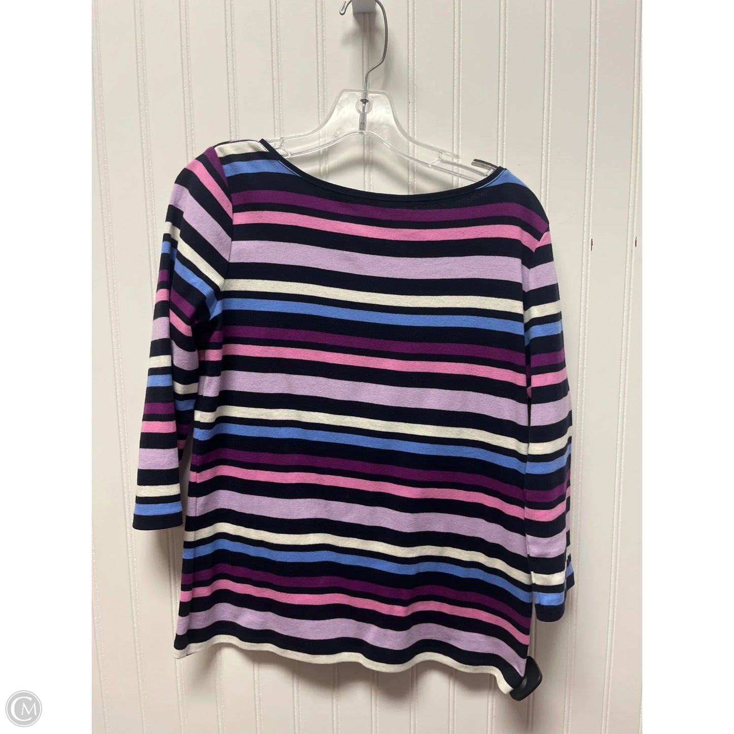 Top Long Sleeve By Talbots In Multi-colored, Size: Mp