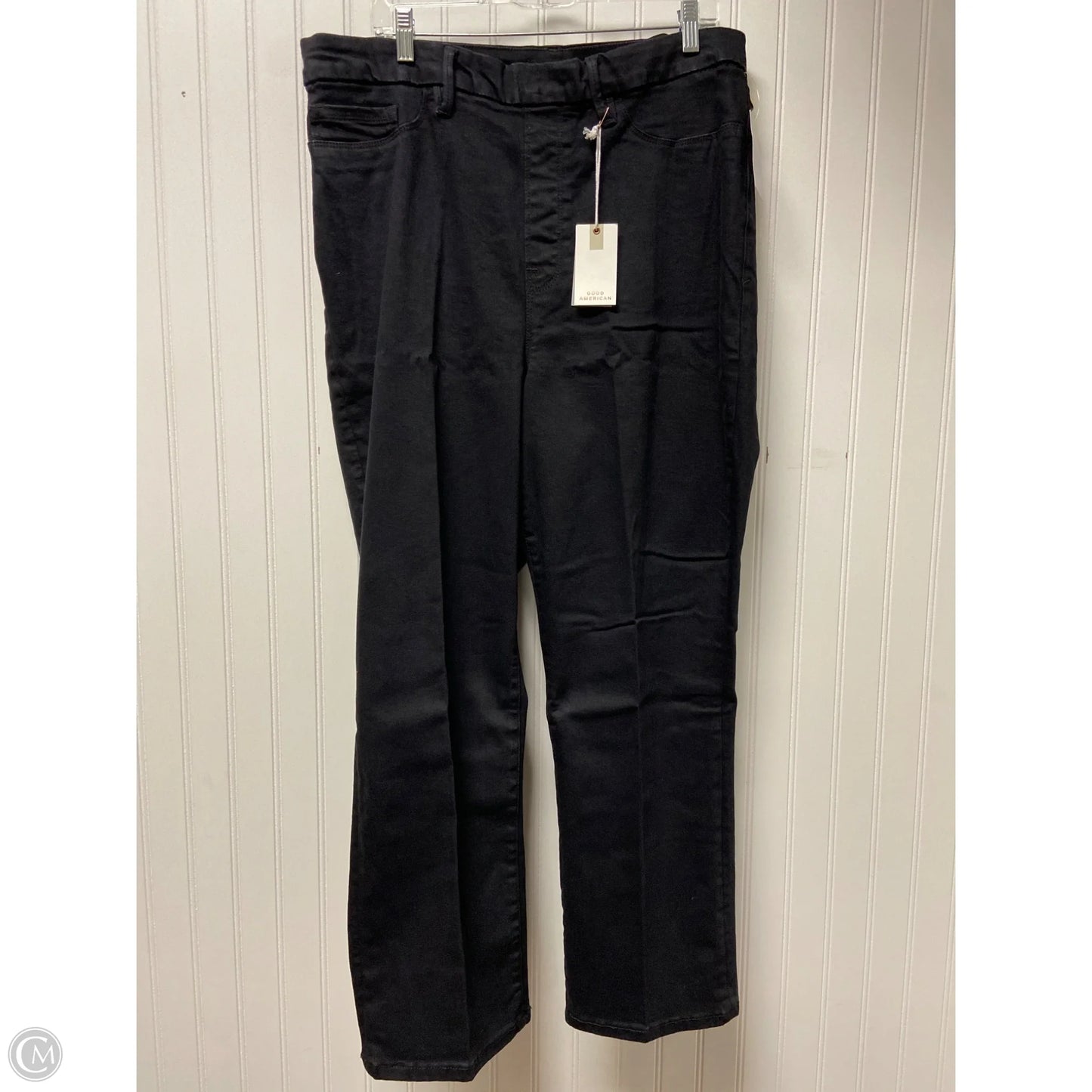 Jeans Straight By Good American In Black, Size: 3x