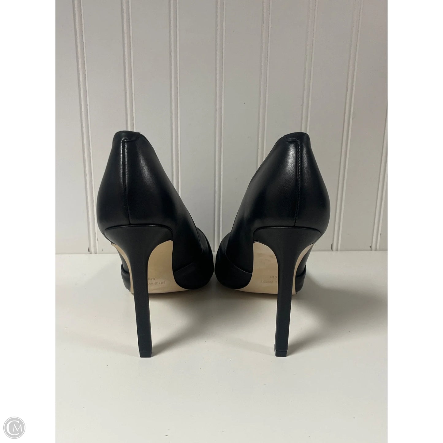 Shoes Heels Stiletto By Nine West In Black, Size: 9
