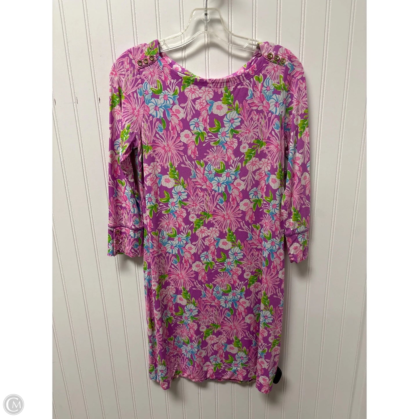 Dress Designer By Lilly Pulitzer In Floral Print, Size: S