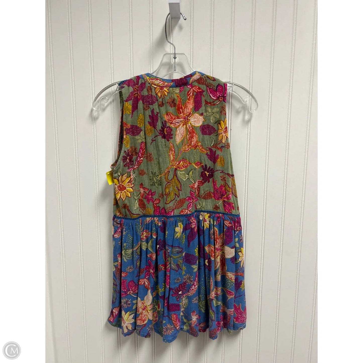 Top Sleeveless By Anthropologie In Multi-colored, Size: Xs