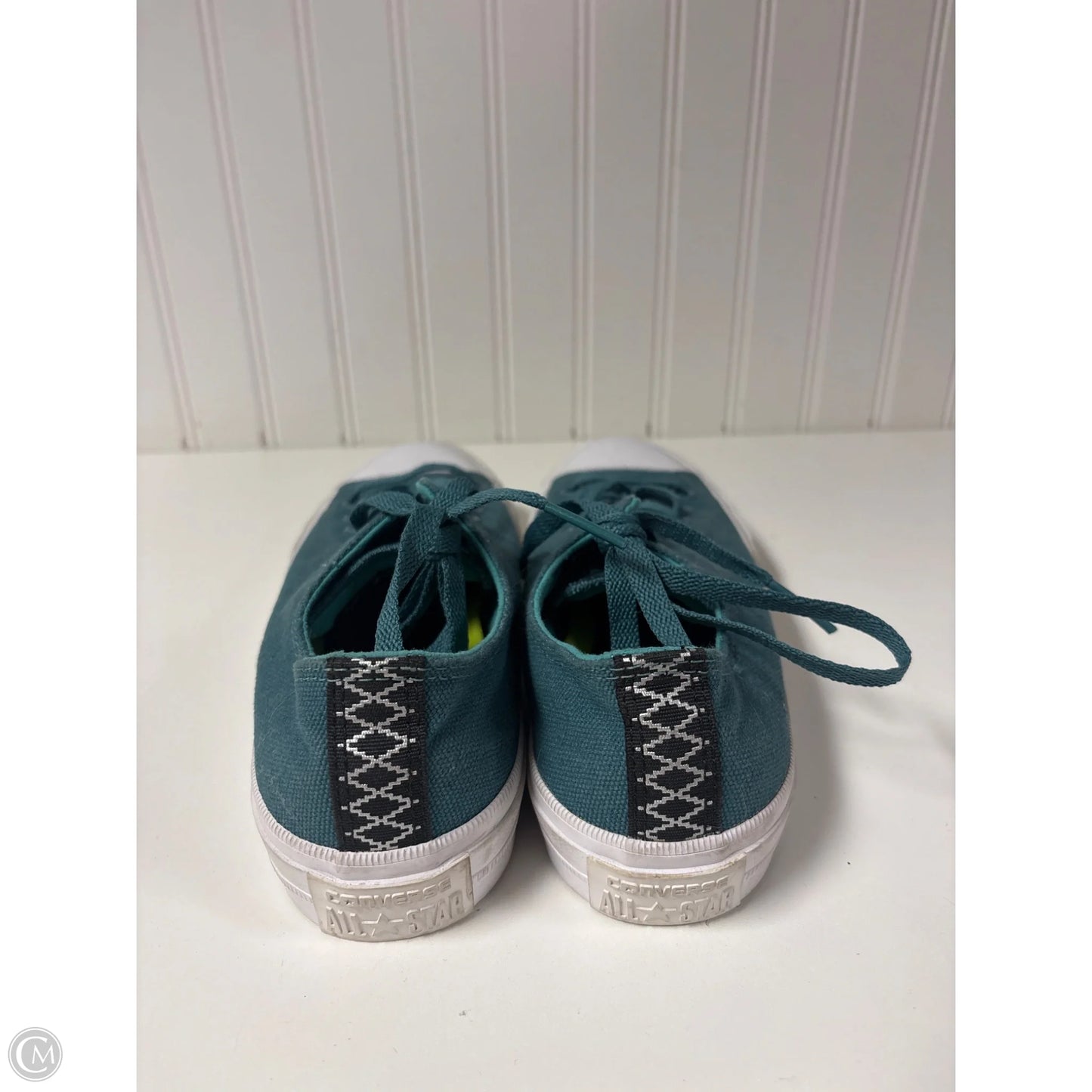 Shoes Sneakers By Converse In Teal, Size: 8.5
