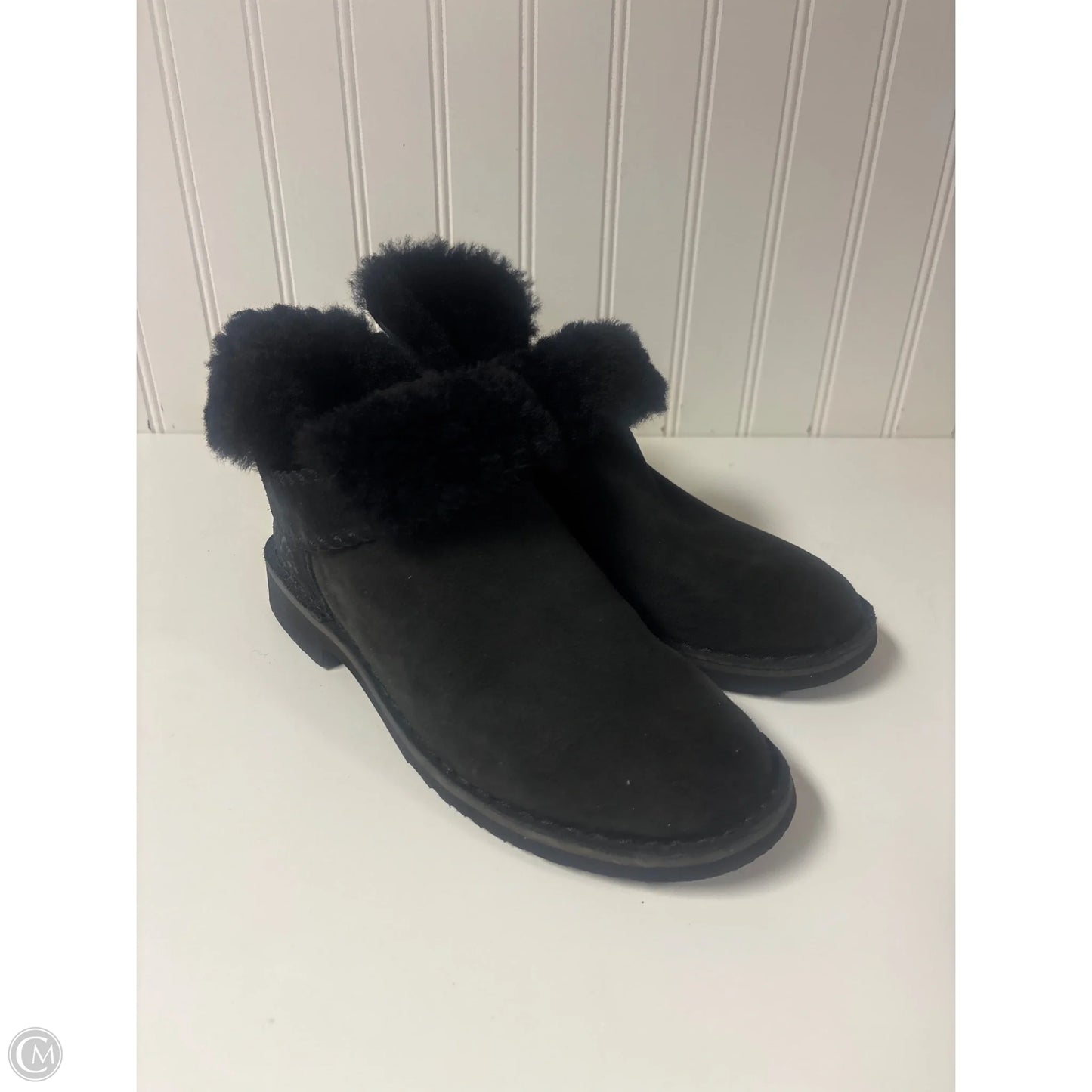Boots Designer By Ugg In Black, Size: 7
