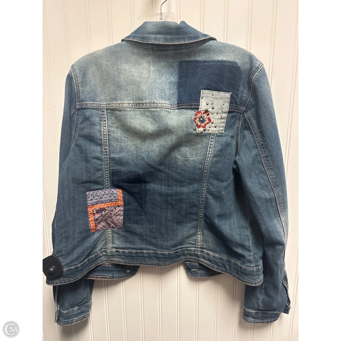Jacket Denim By Vintage America In Blue Denim, Size: S