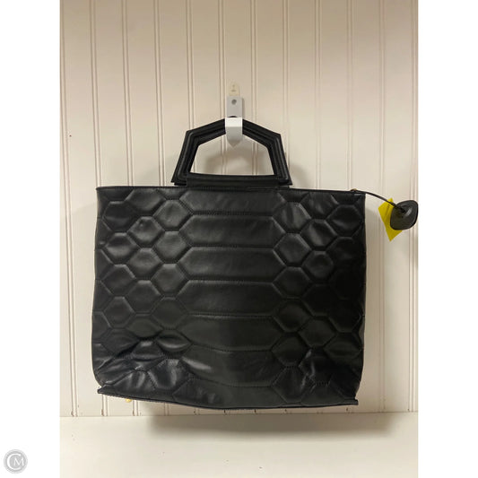 Handbag Leather By Cmc, Size: Large