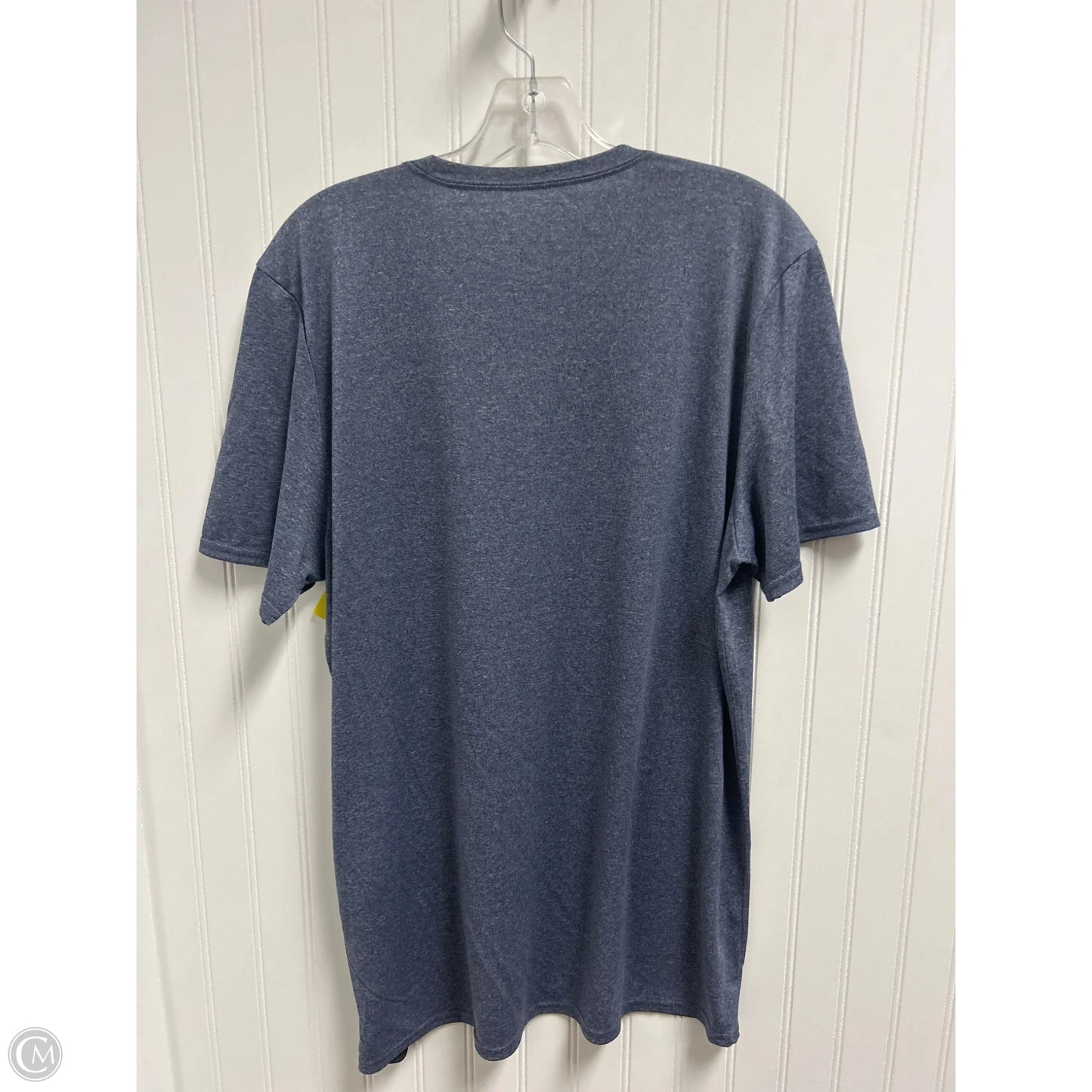 Top Short Sleeve By Majestic In Blue, Size: L