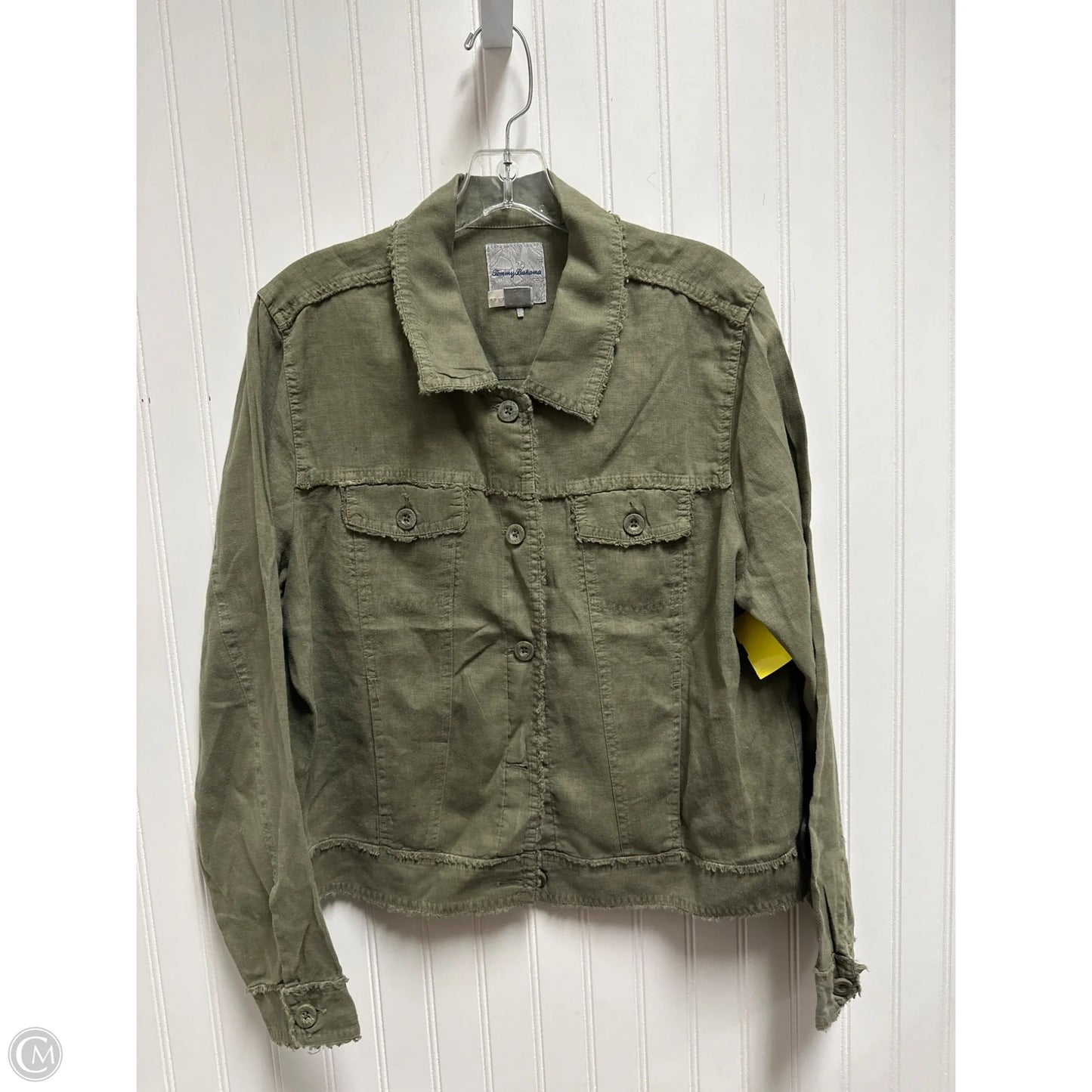 Jacket Utility By Tommy Bahama In Green, Size: L