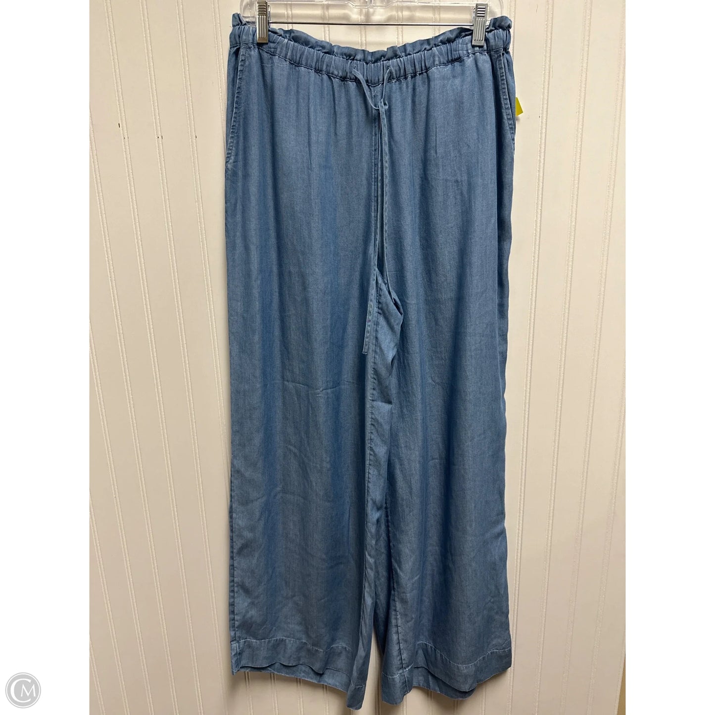 Pants Wide Leg By On 34th In Blue Denim, Size: M