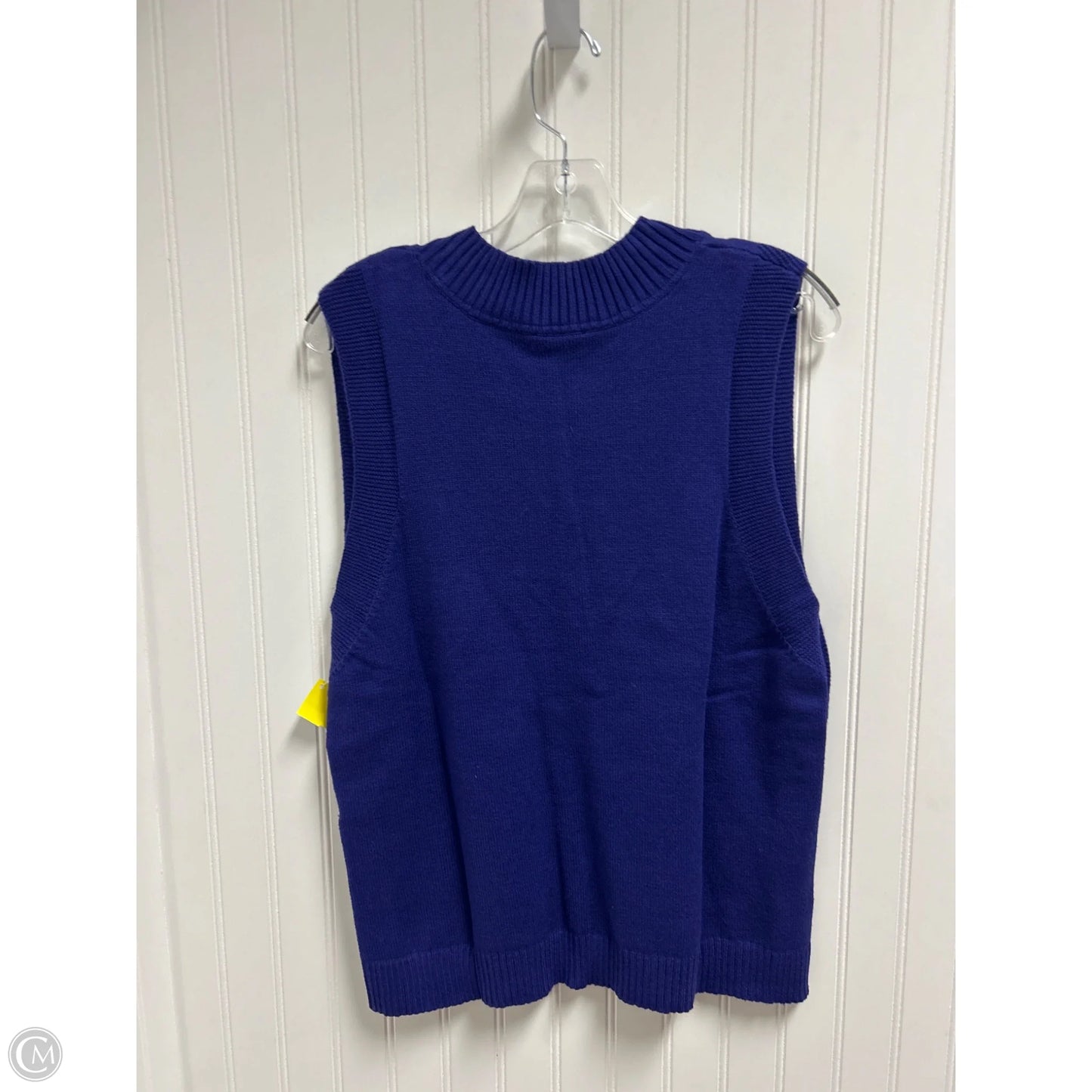 Vest Sweater By J. Jill In Purple, Size: Xs