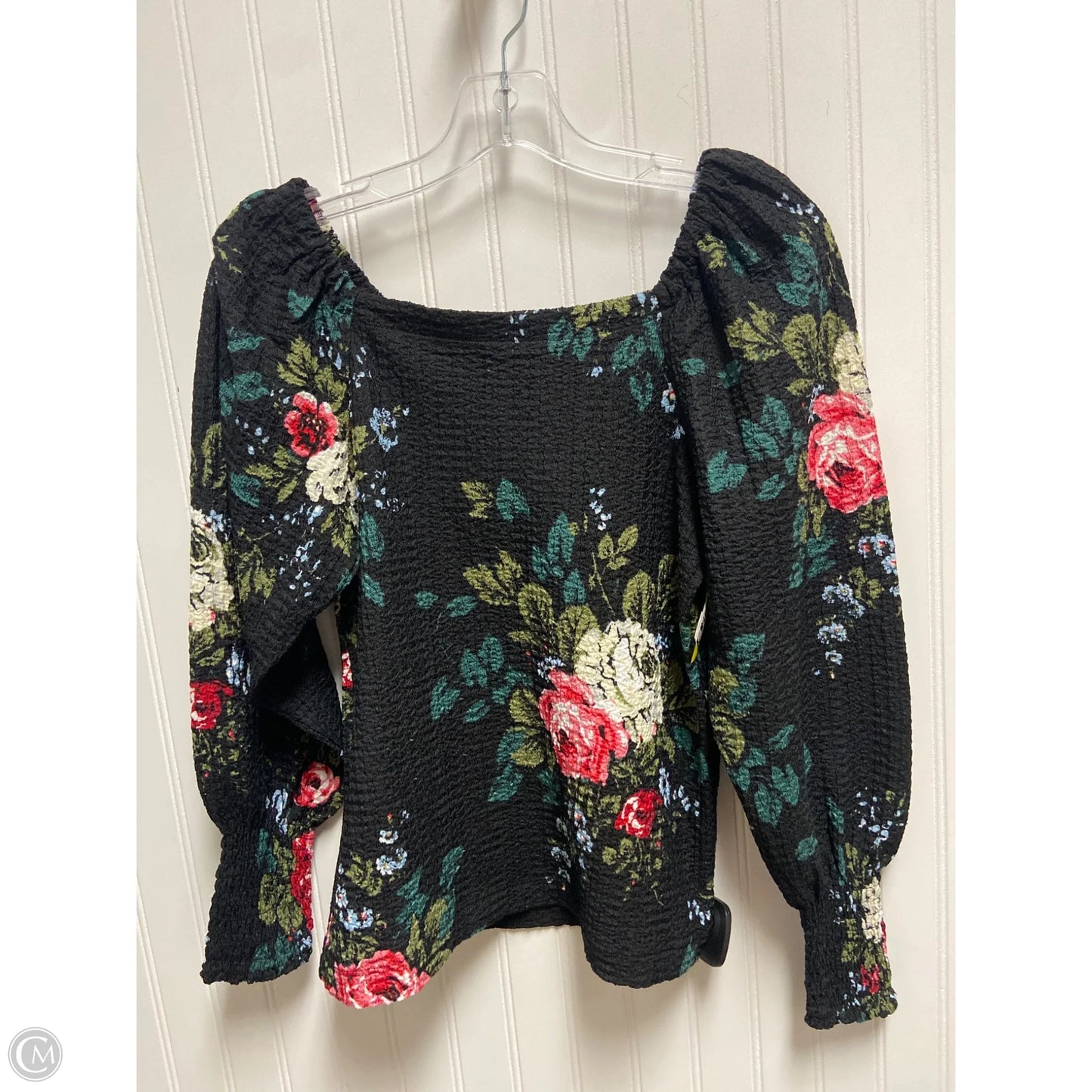 Top Long Sleeve By Loft In Black, Size: Sp