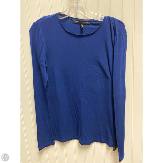 Top Long Sleeve By White House Black Market In Blue, Size: Xs