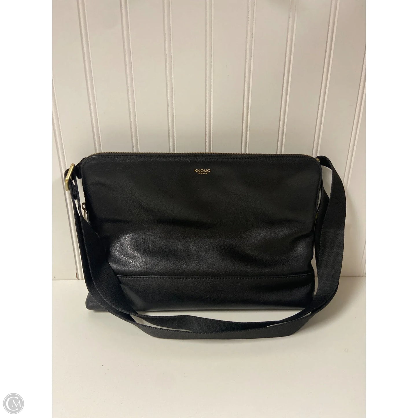 Handbag Leather By Cmc, Size: Medium