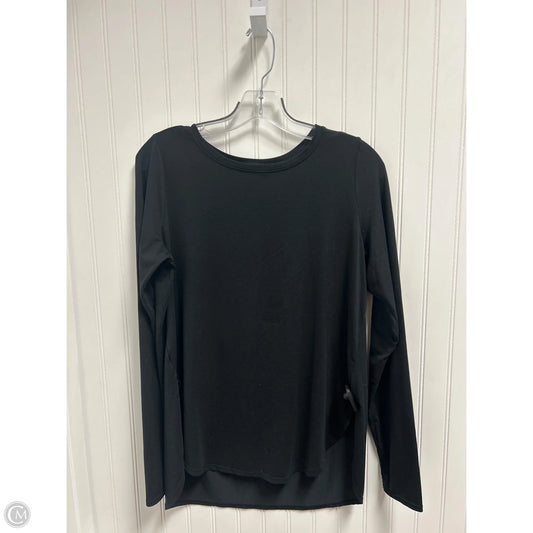 Top Long Sleeve Basic By Layer 8 In Black, Size: M