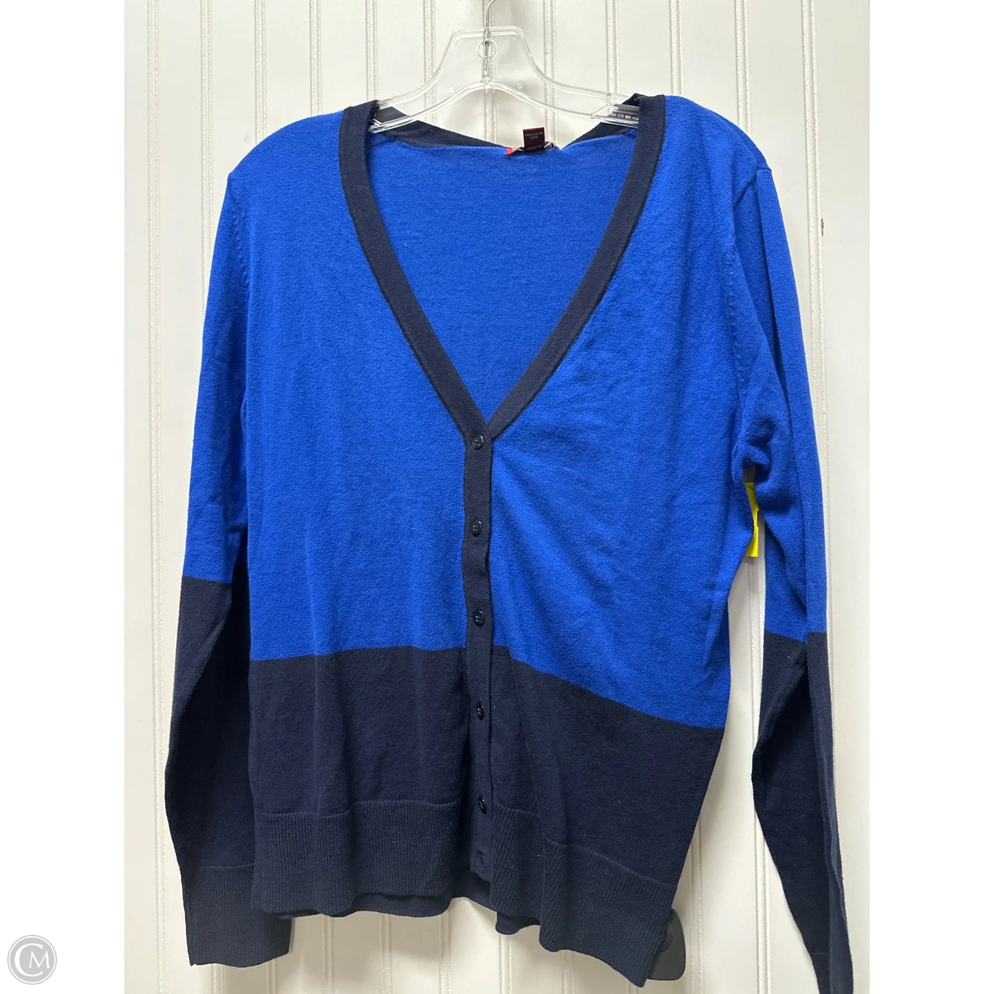 Cardigan By Merona In Blue, Size: L