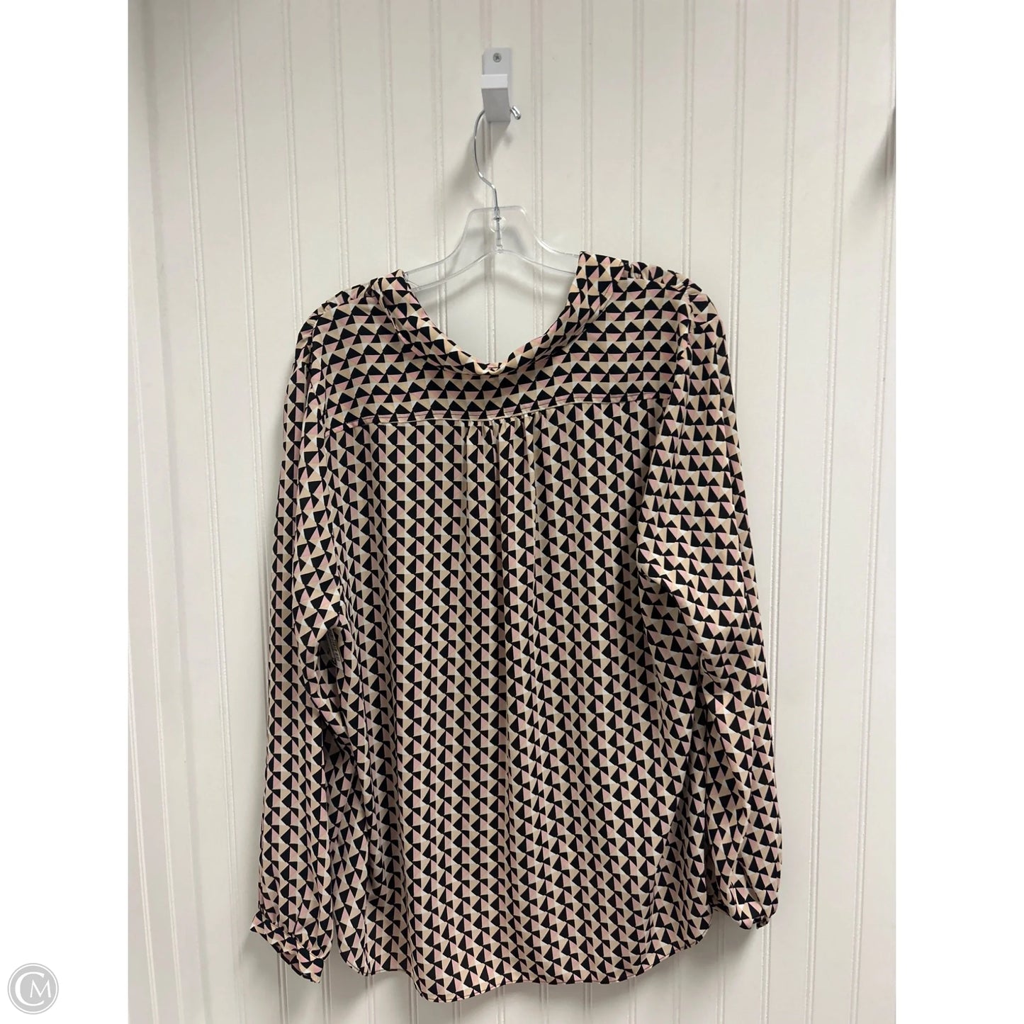 Top Long Sleeve By Not Your Daughters Jeans In Multi-colored, Size: Xl