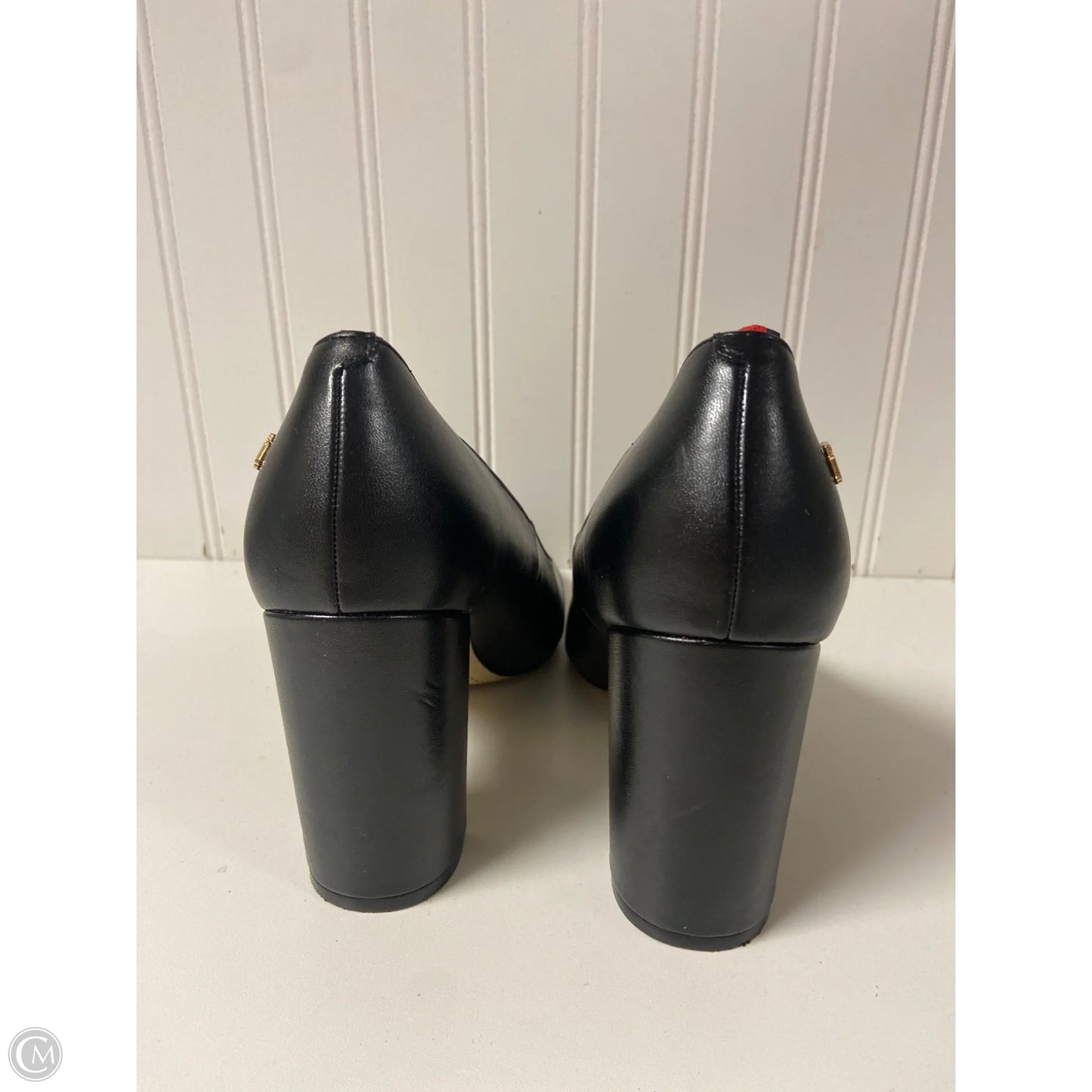 Shoes Heels Block By Tommy Hilfiger In Black, Size: 8.5