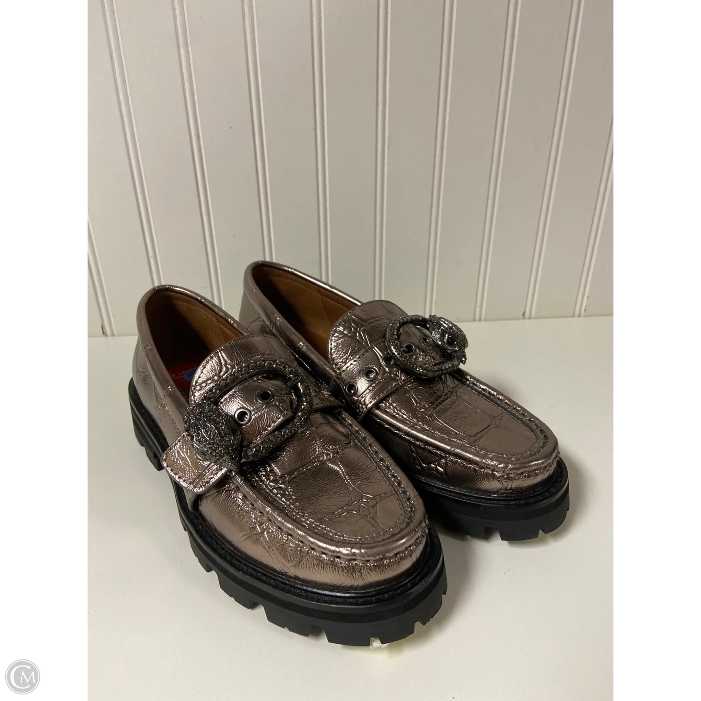 Shoes Flats By Kurt Geiger London In Silver, Size: 6