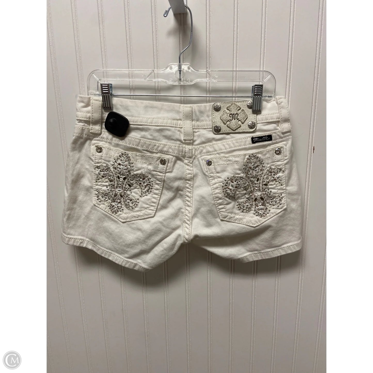Shorts By Miss Me In White, Size: 10