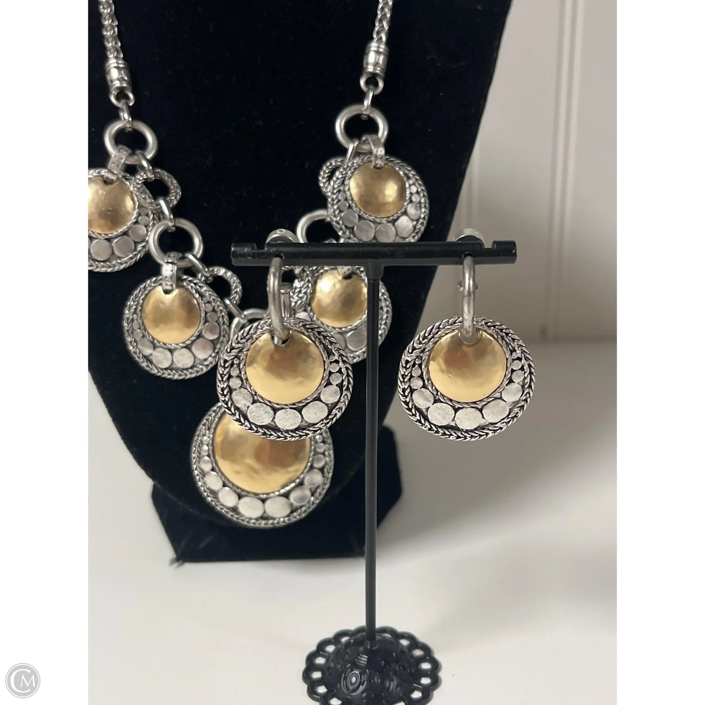 Necklace Set By Chicos, Size: 02 Piece Set