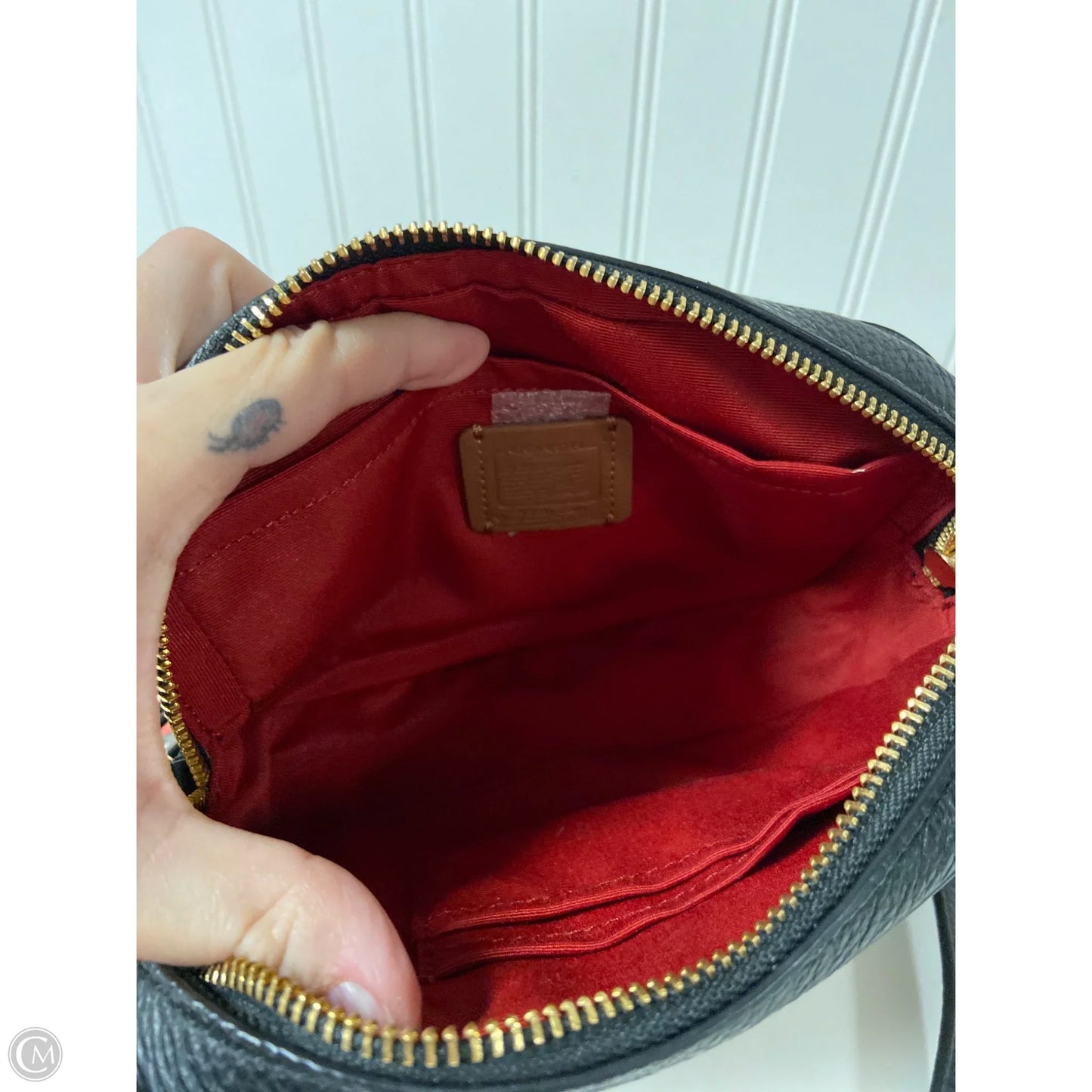 Handbag Designer By Coach, Size: Small