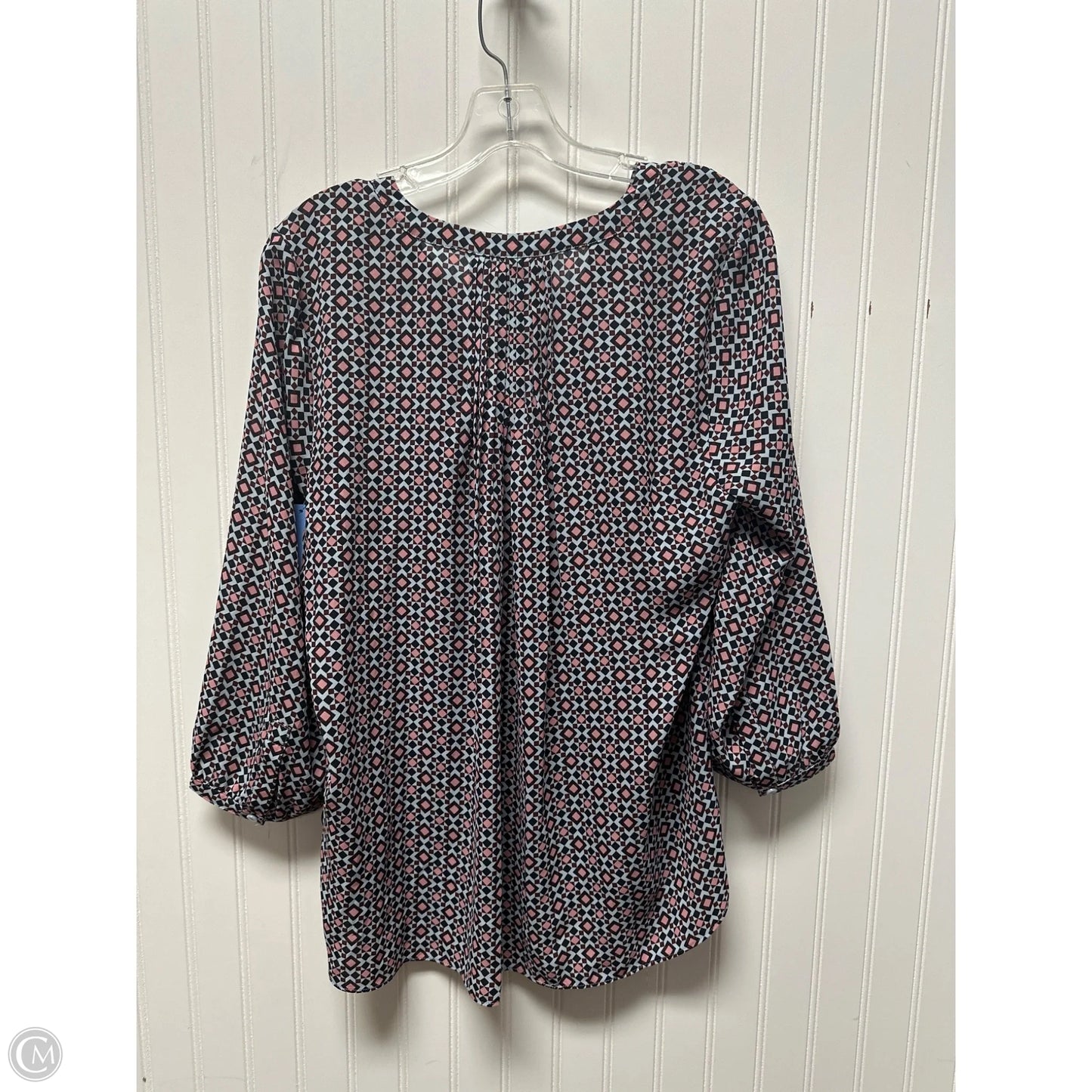 Top Long Sleeve By Not Your Daughters Jeans In Multi-colored, Size: M