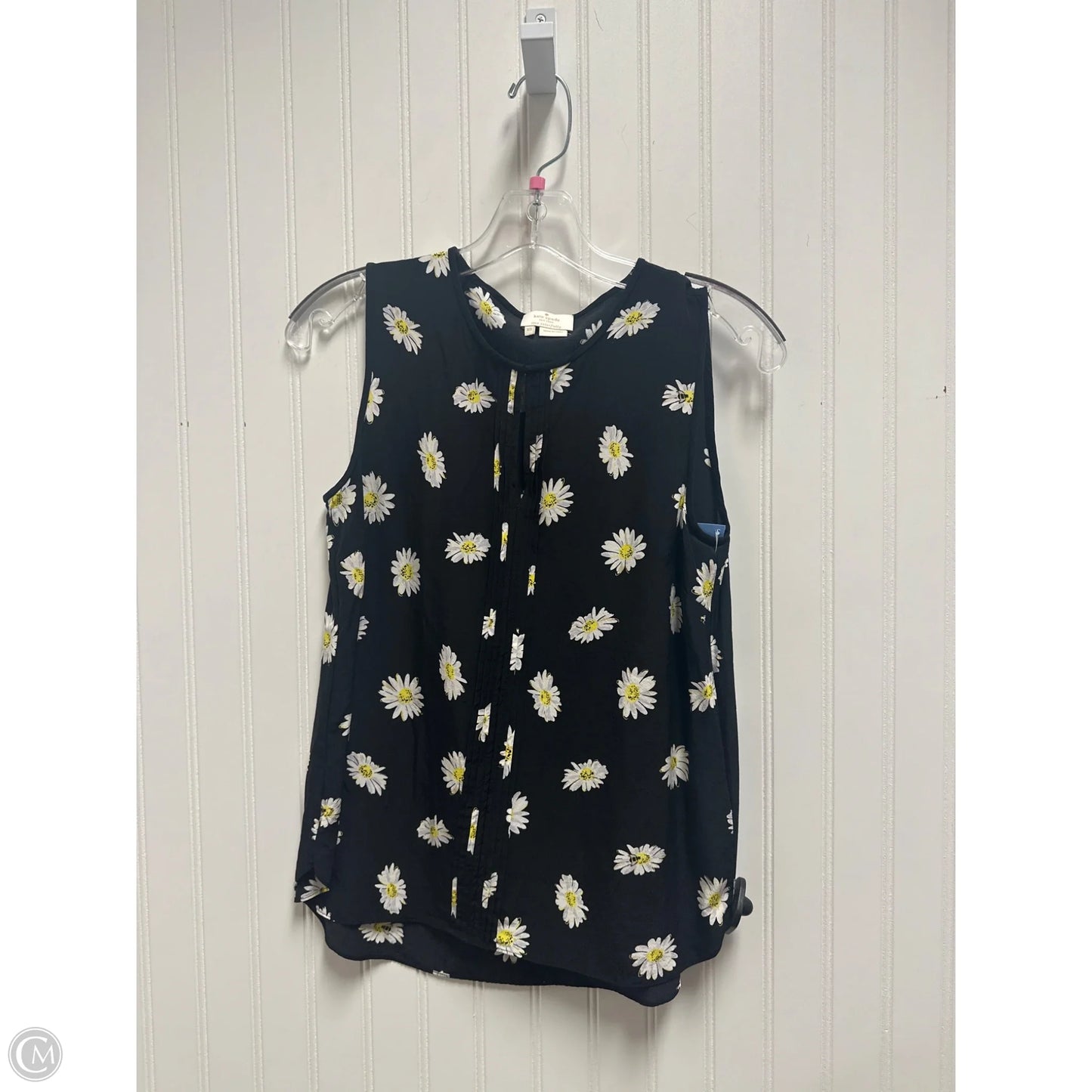 Tank Top Designer By Kate Spade In Floral Print, Size: Xs
