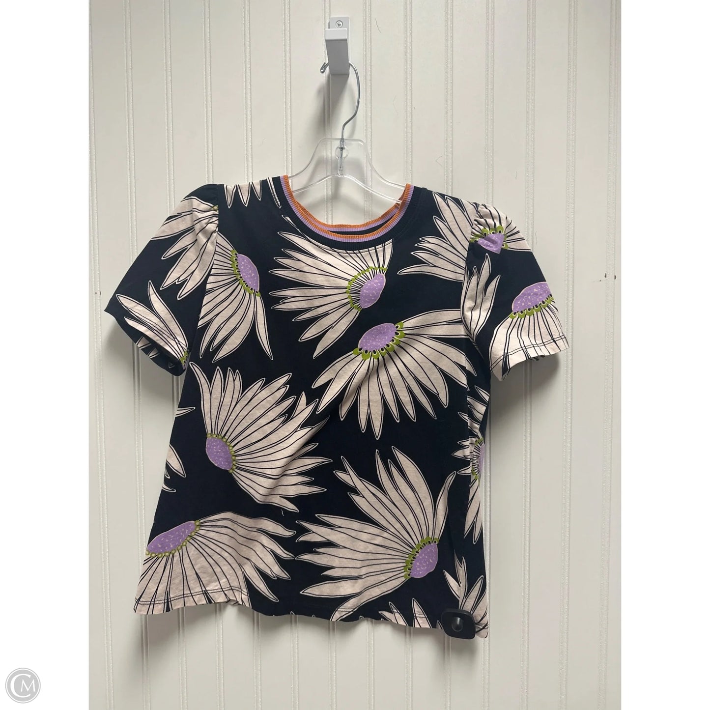 Top Short Sleeve Designer By Kate Spade In Multi-colored, Size: S