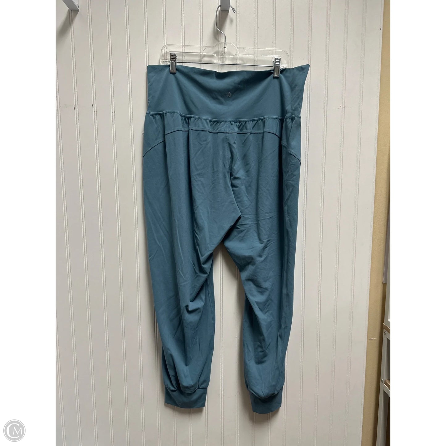 Athletic Pants By Athleta In Blue, Size: 2x