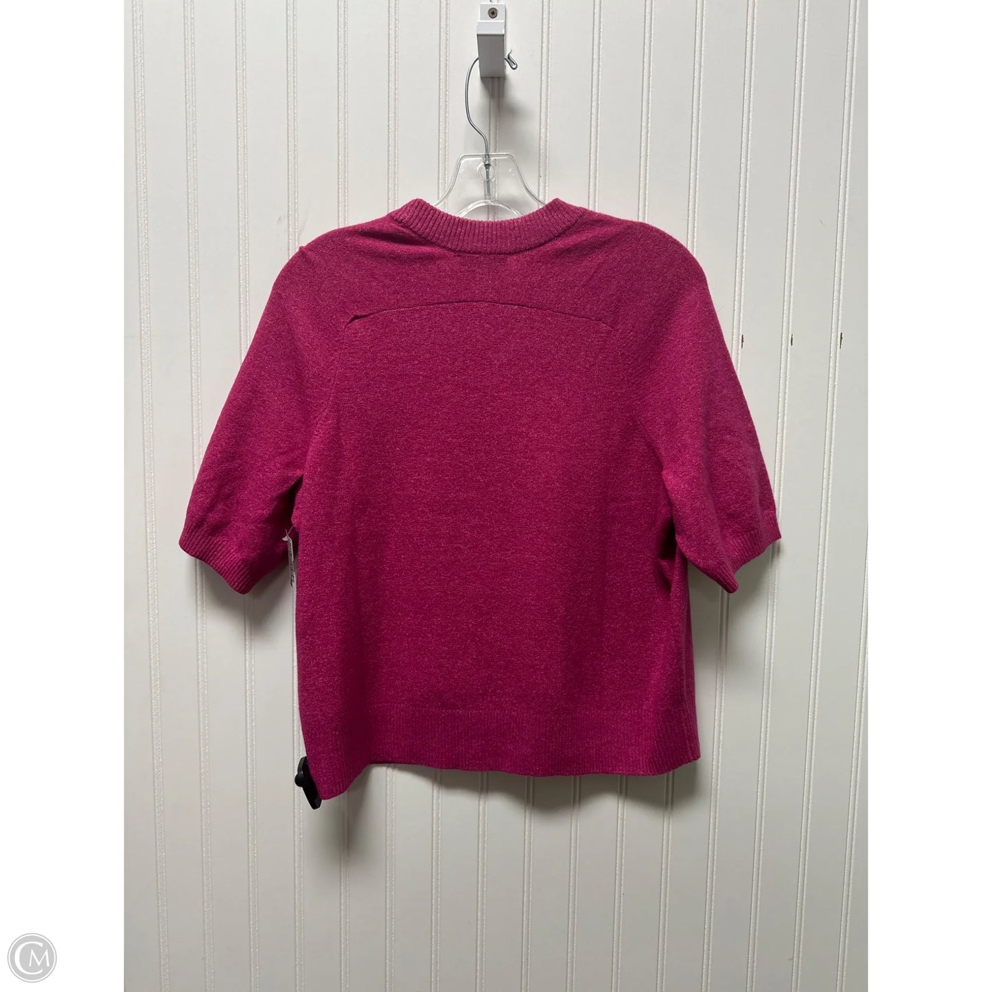 Sweater Short Sleeve By On 34th In Pink, Size: L