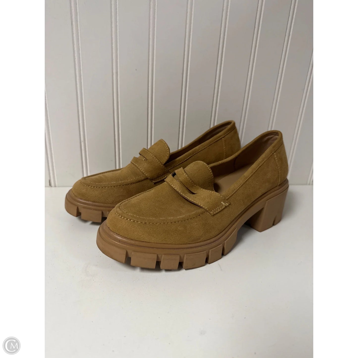 Shoes Heels Block By Me Too In Tan, Size: 7.5