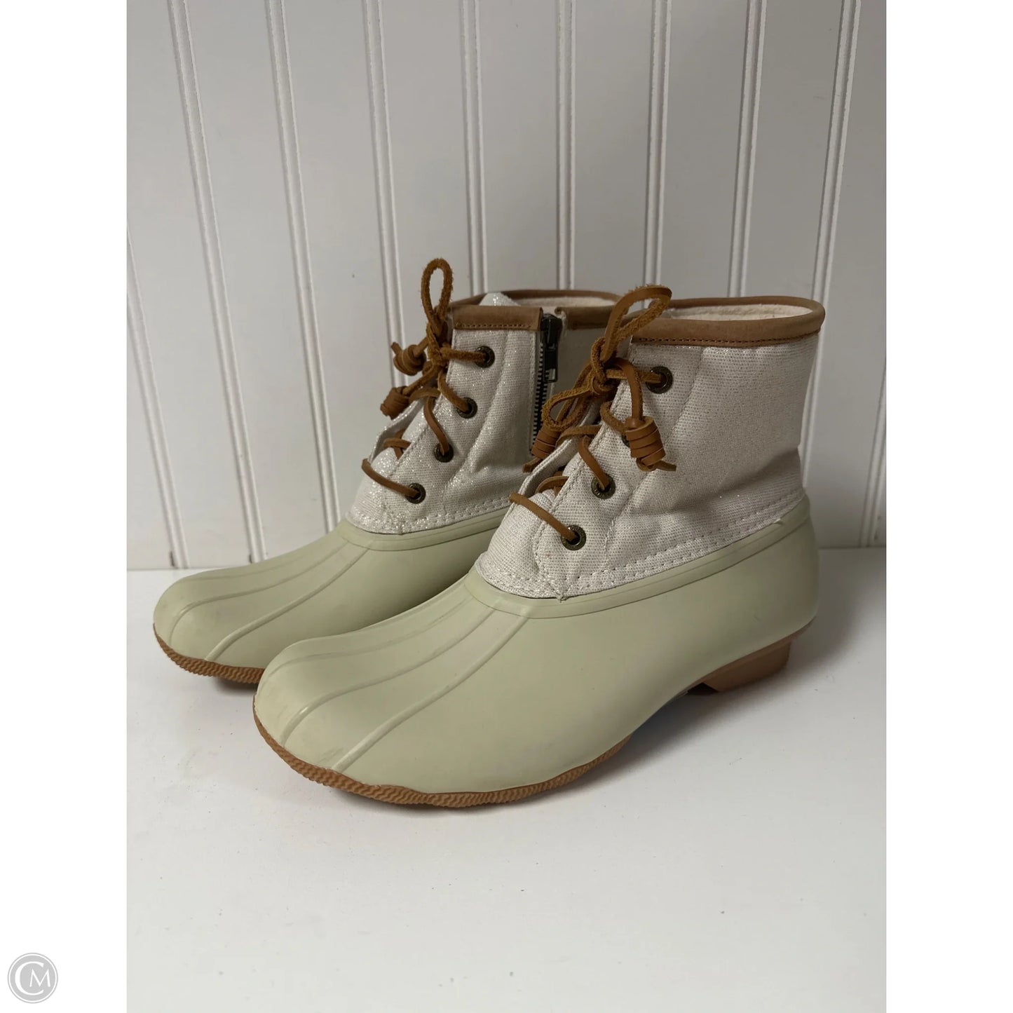 Boots Rain By Sperry In Beige, Size: 8.5