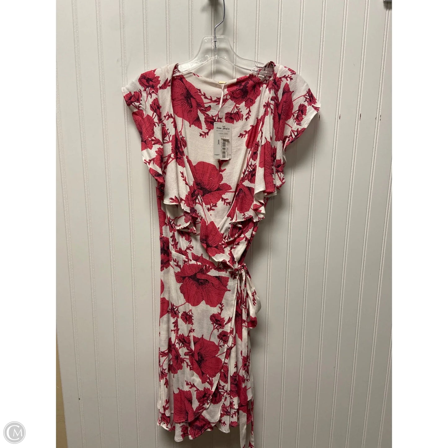 Dress Casual Short By Free People In Pink & White, Size: L