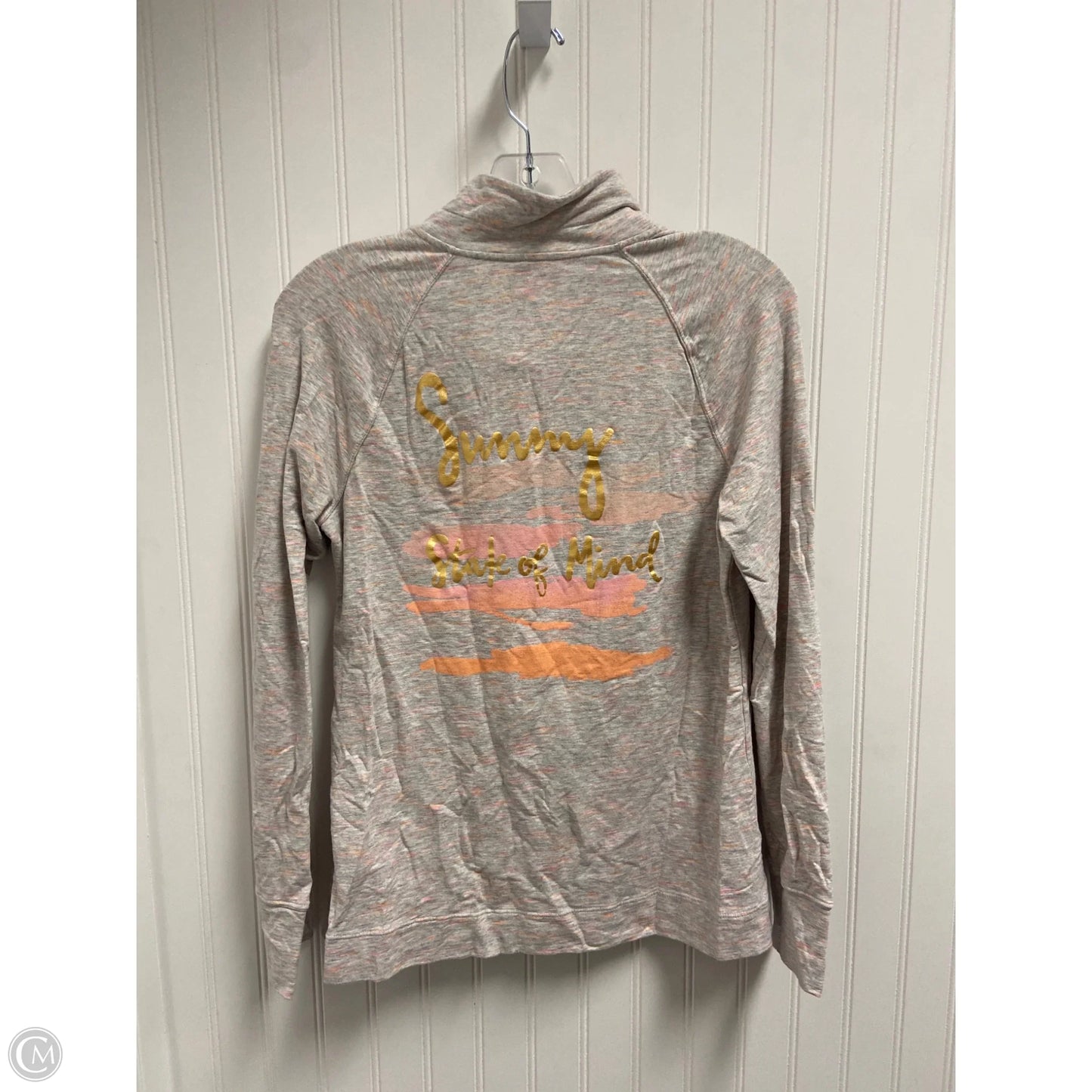 Jacket Designer By Lilly Pulitzer In Grey & Orange, Size: M