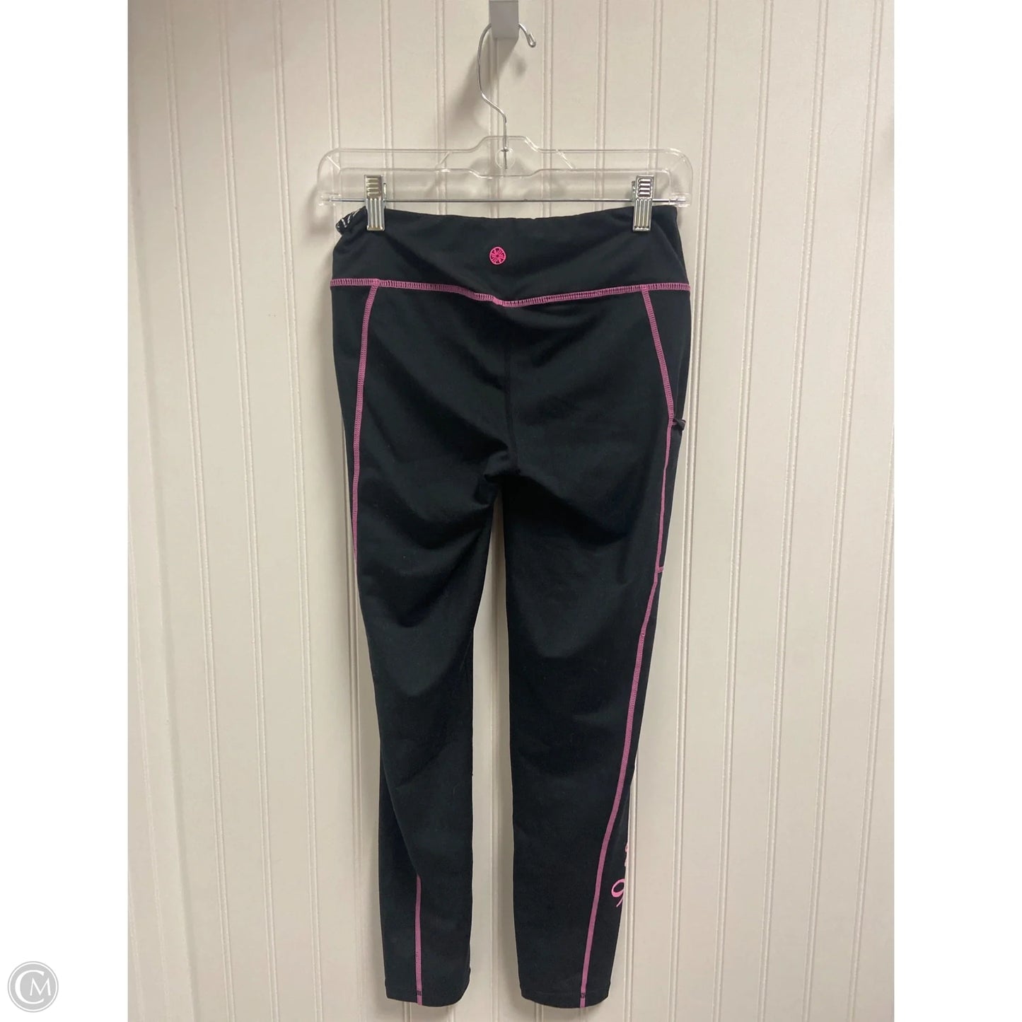 Pants Designer By Lilly Pulitzer In Black & Pink, Size: M