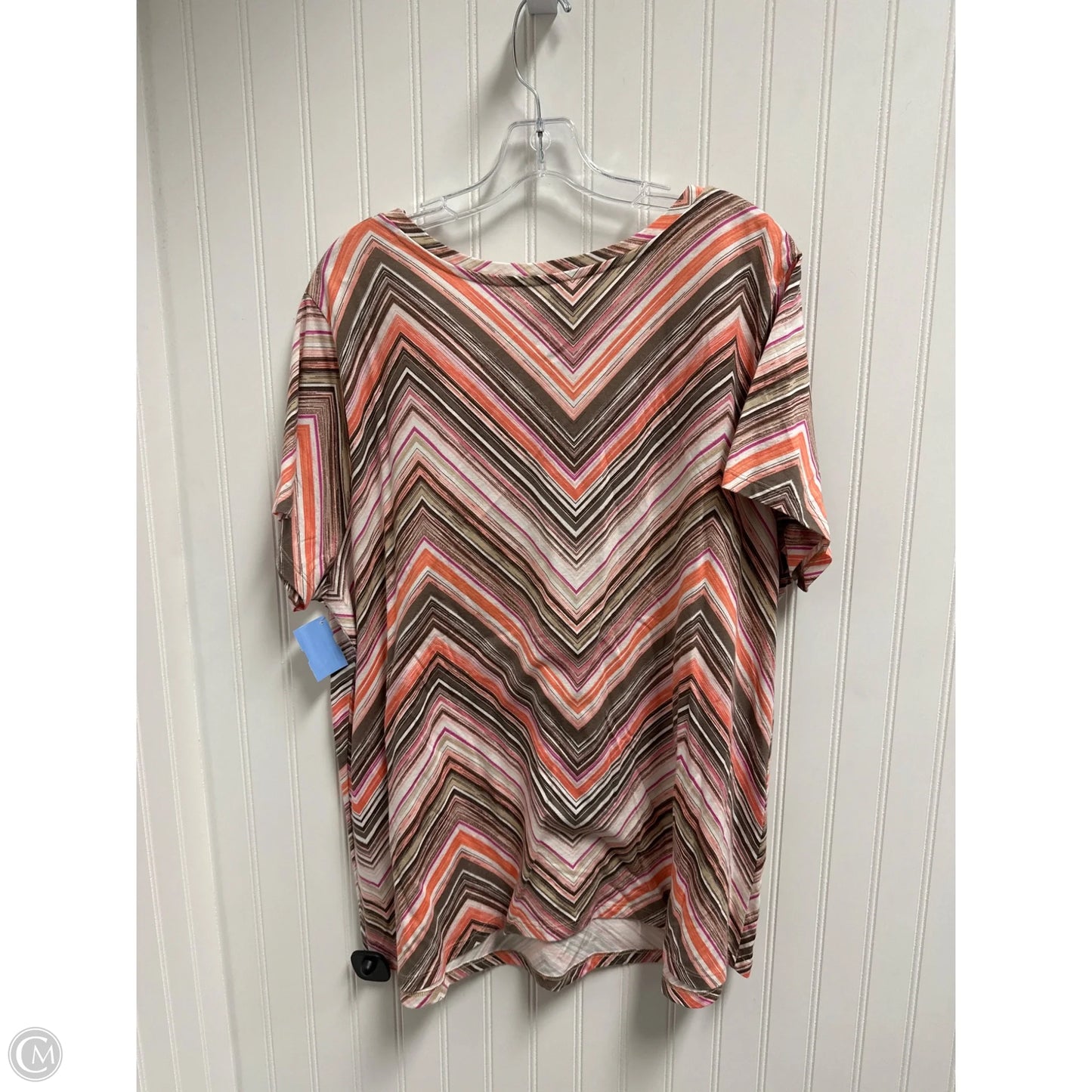 Top Short Sleeve By St Johns Bay In Multi-colored, Size: 2x