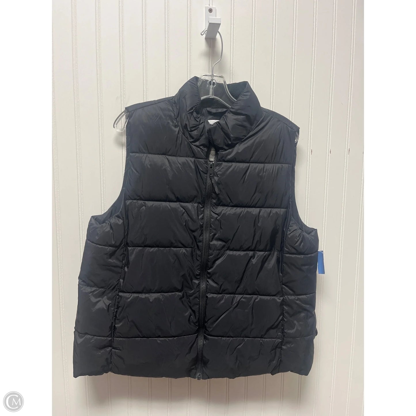 Vest Puffer & Quilted By Gap In Black, Size: Xl