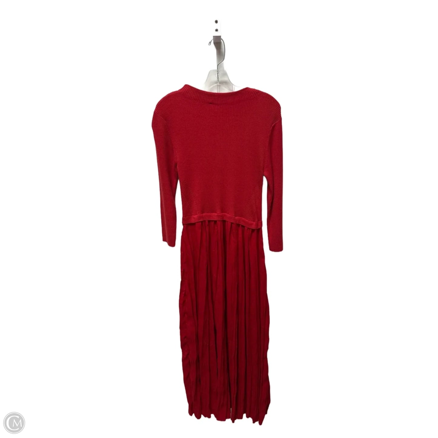 Dress Casual Maxi By Nic + Zoe In Red, Size: S