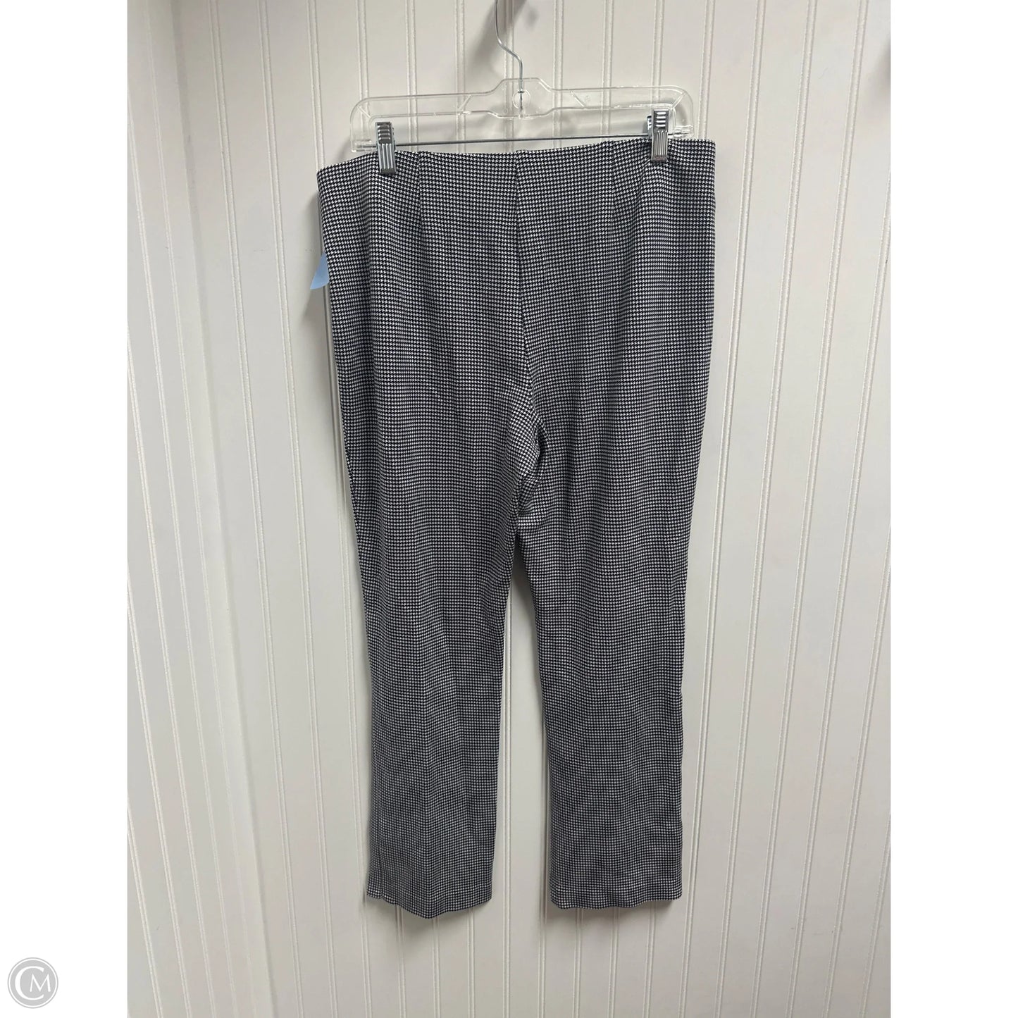 Pants Dress By Chicos In Black & White, Size: 10