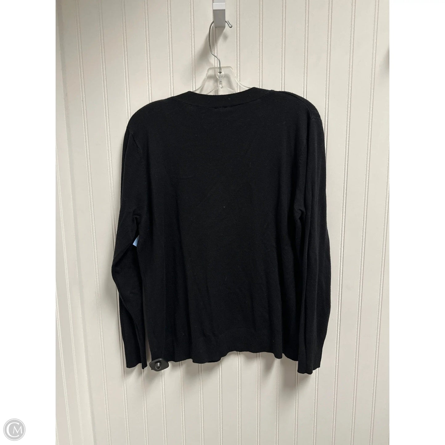 Cardigan By Aaeda In Black & White, Size: L