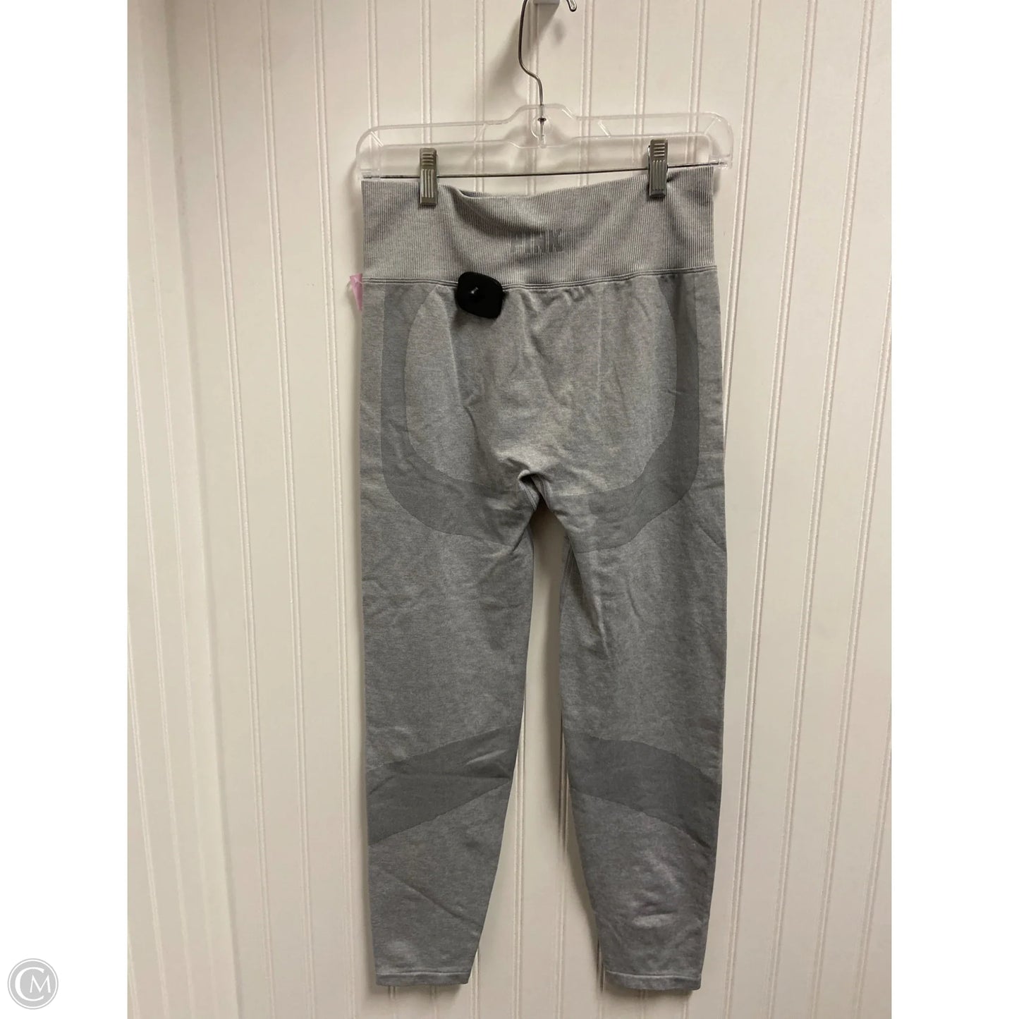 Athletic Leggings By Pink In Grey, Size: L