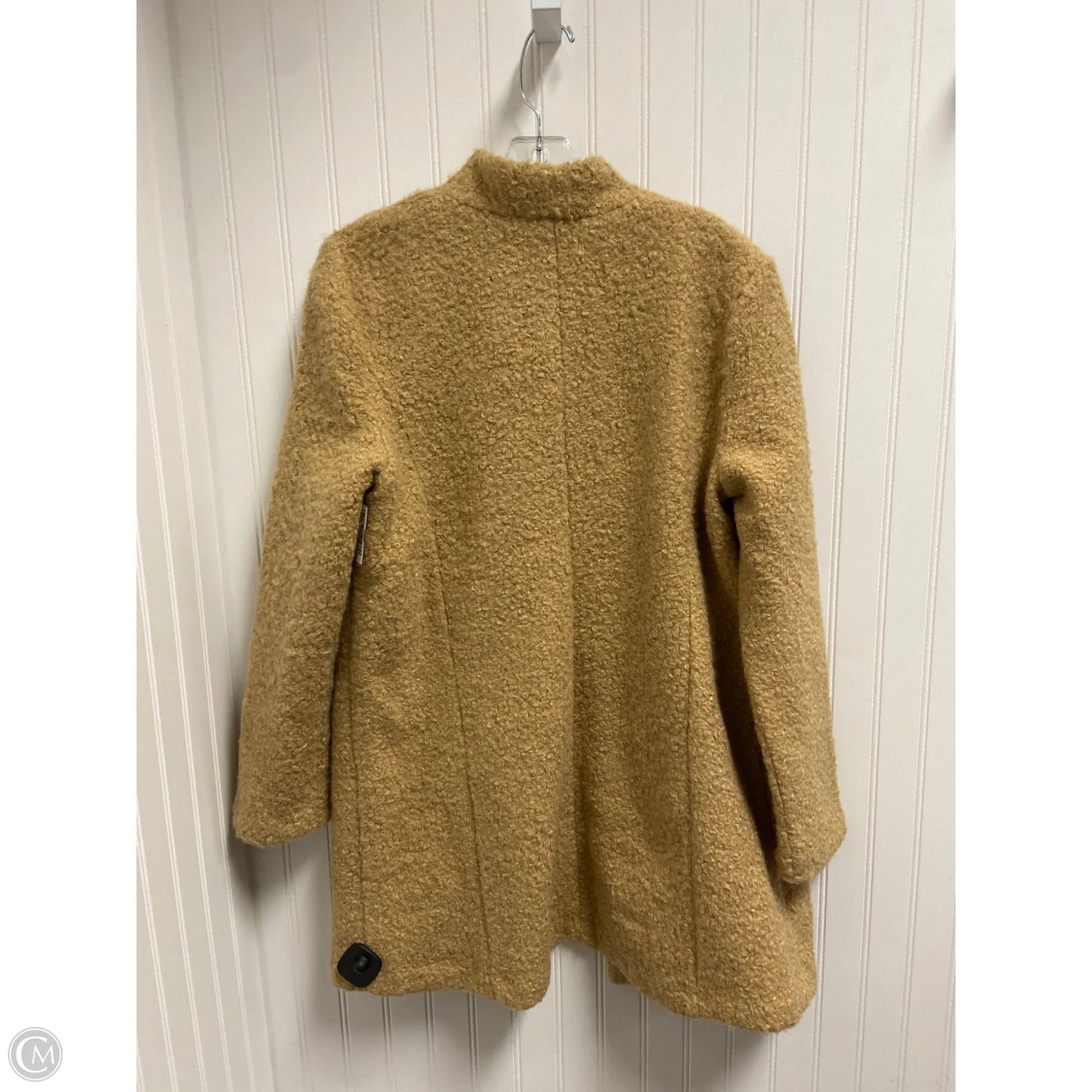 Coat Faux Fur & Sherpa By Clothes Mentor In Tan, Size: L