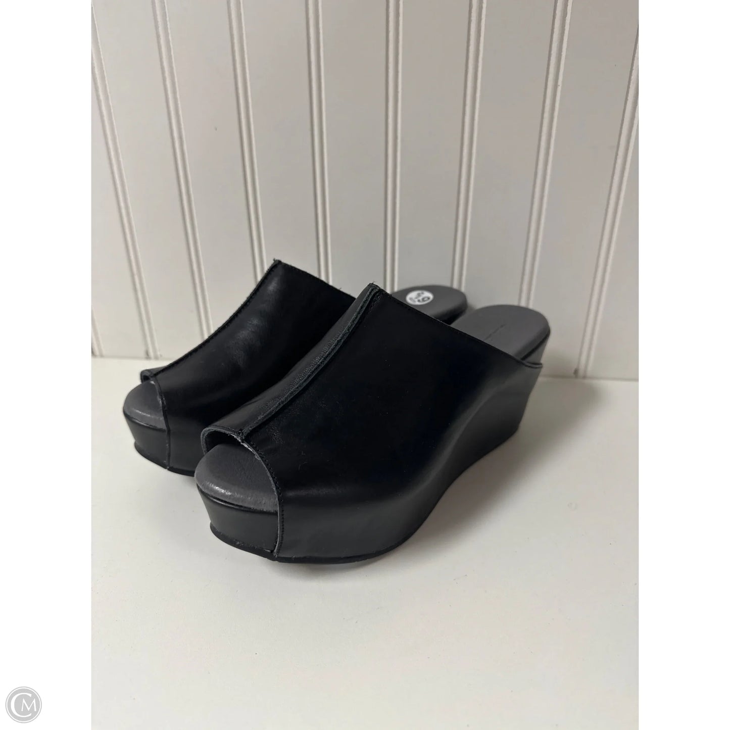 Sandals Heels Platform By Cmb In Black, Size: 6.5