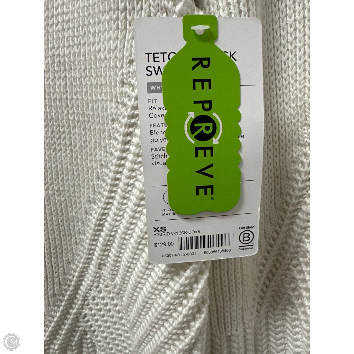 Sweater By Athleta In Ivory, Size: Xs
