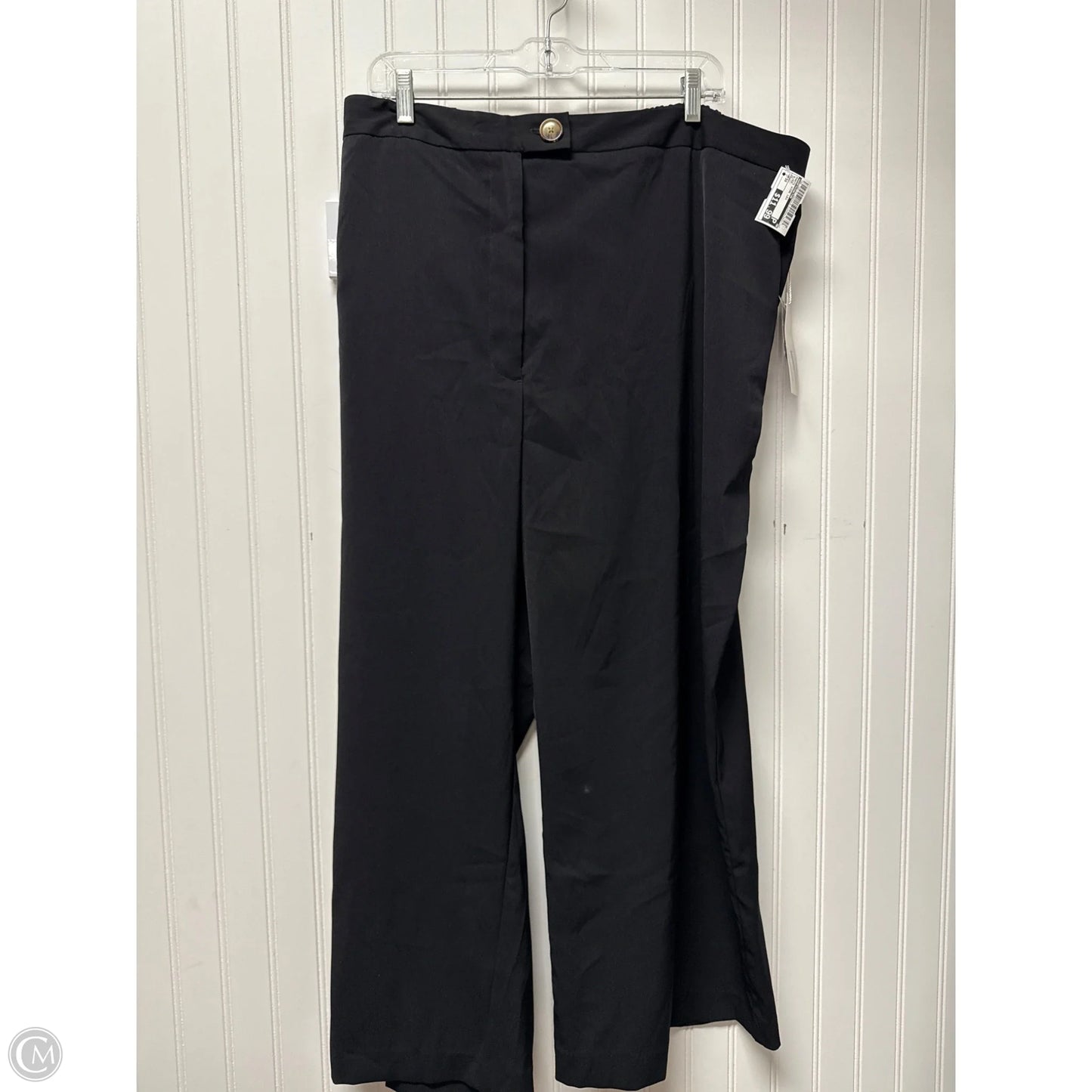 Pants Wide Leg By Worthington In Black, Size: 3x