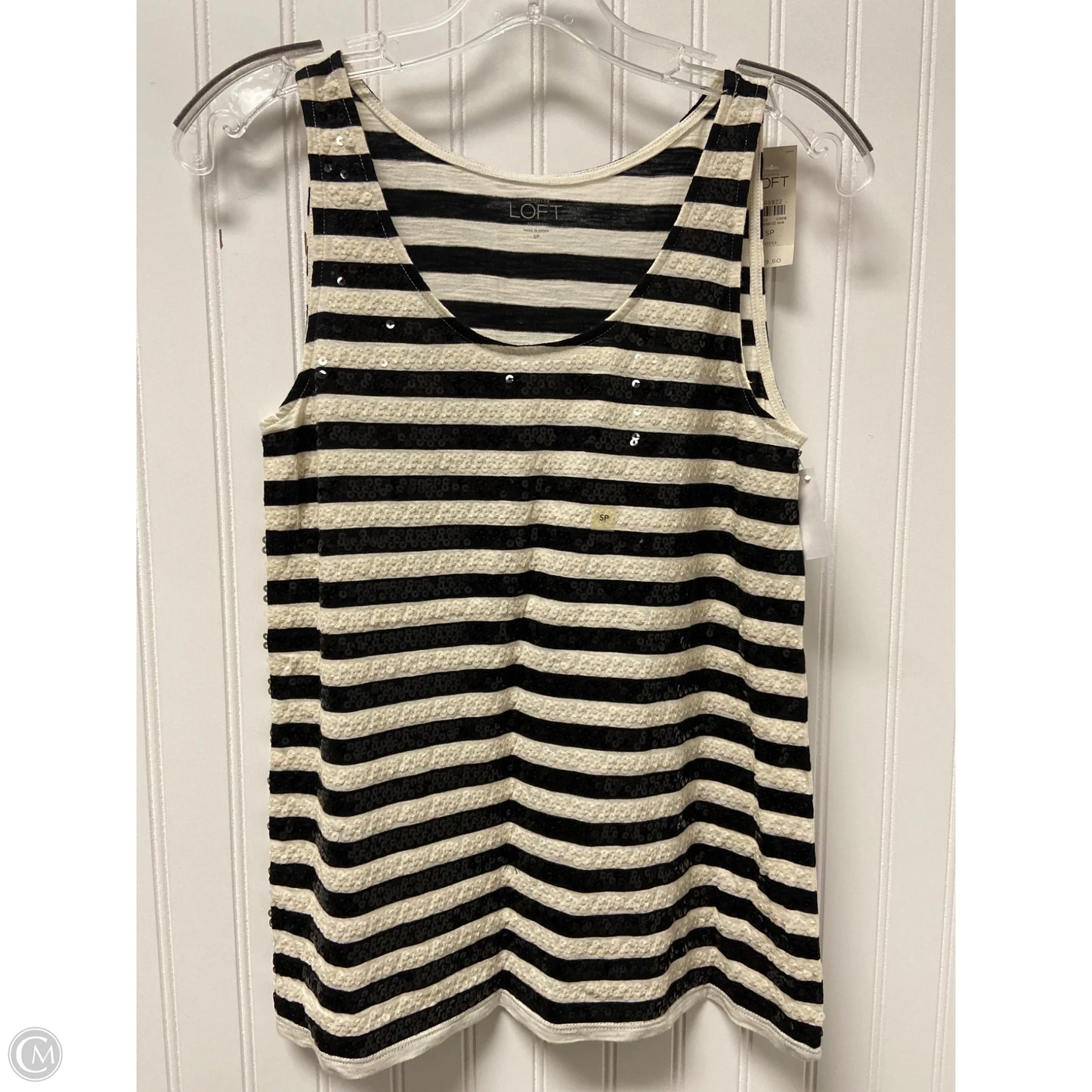 Tank Top By Loft In Striped Pattern, Size: S