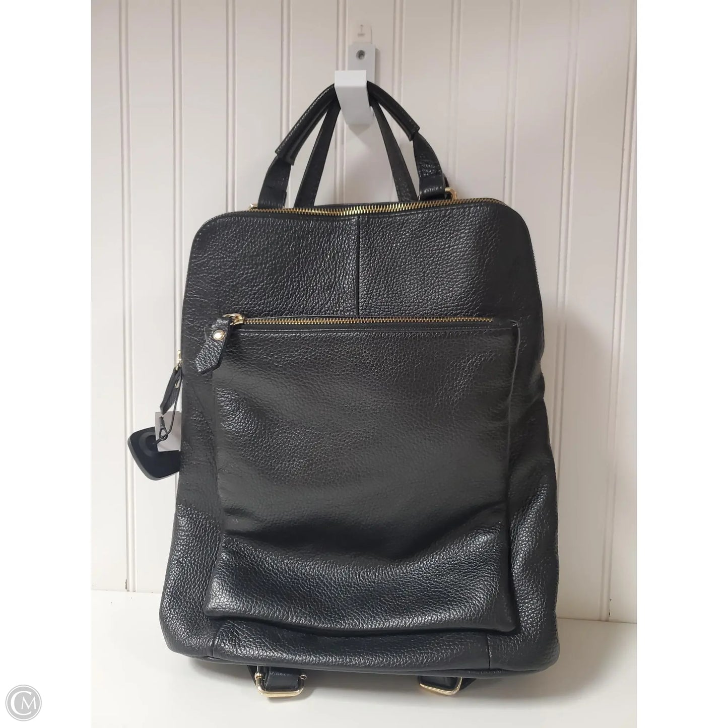 Backpack Leather By Cmc, Size: Medium