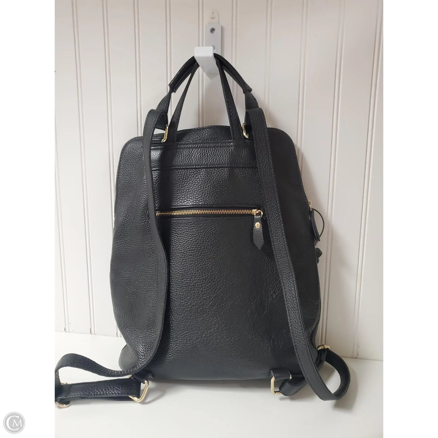 Backpack Leather By Cmc, Size: Medium