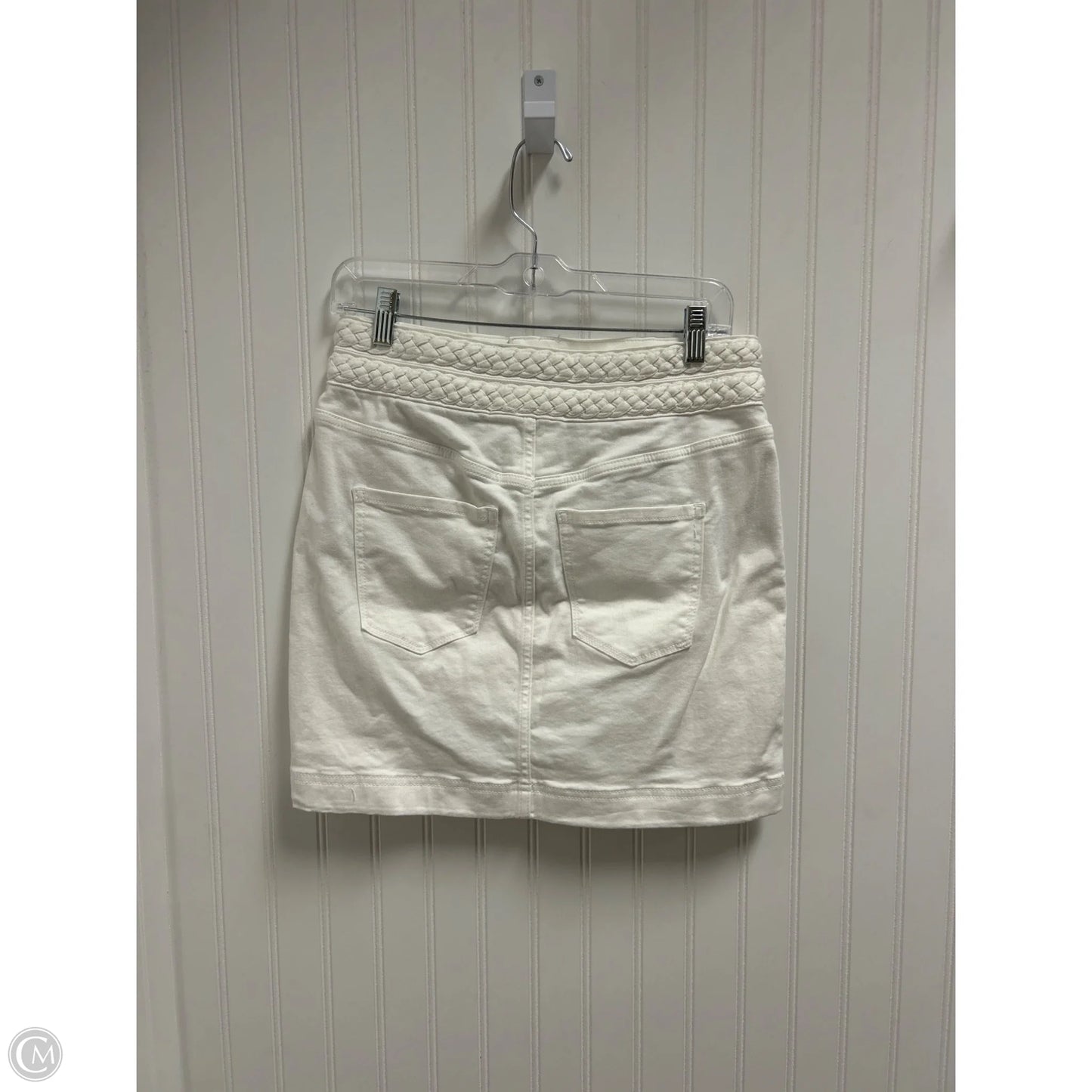 Skirt Mini & Short By White House Black Market In White, Size: 4