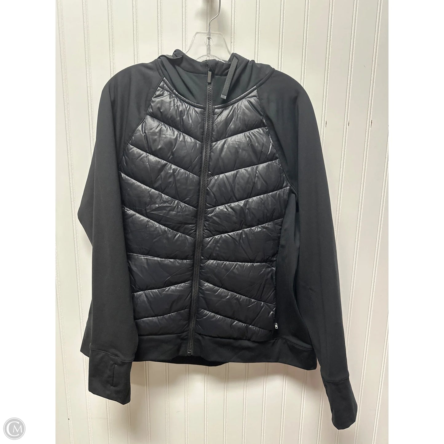Jacket Puffer & Quilted By Lou And Grey In Black, Size: Xl