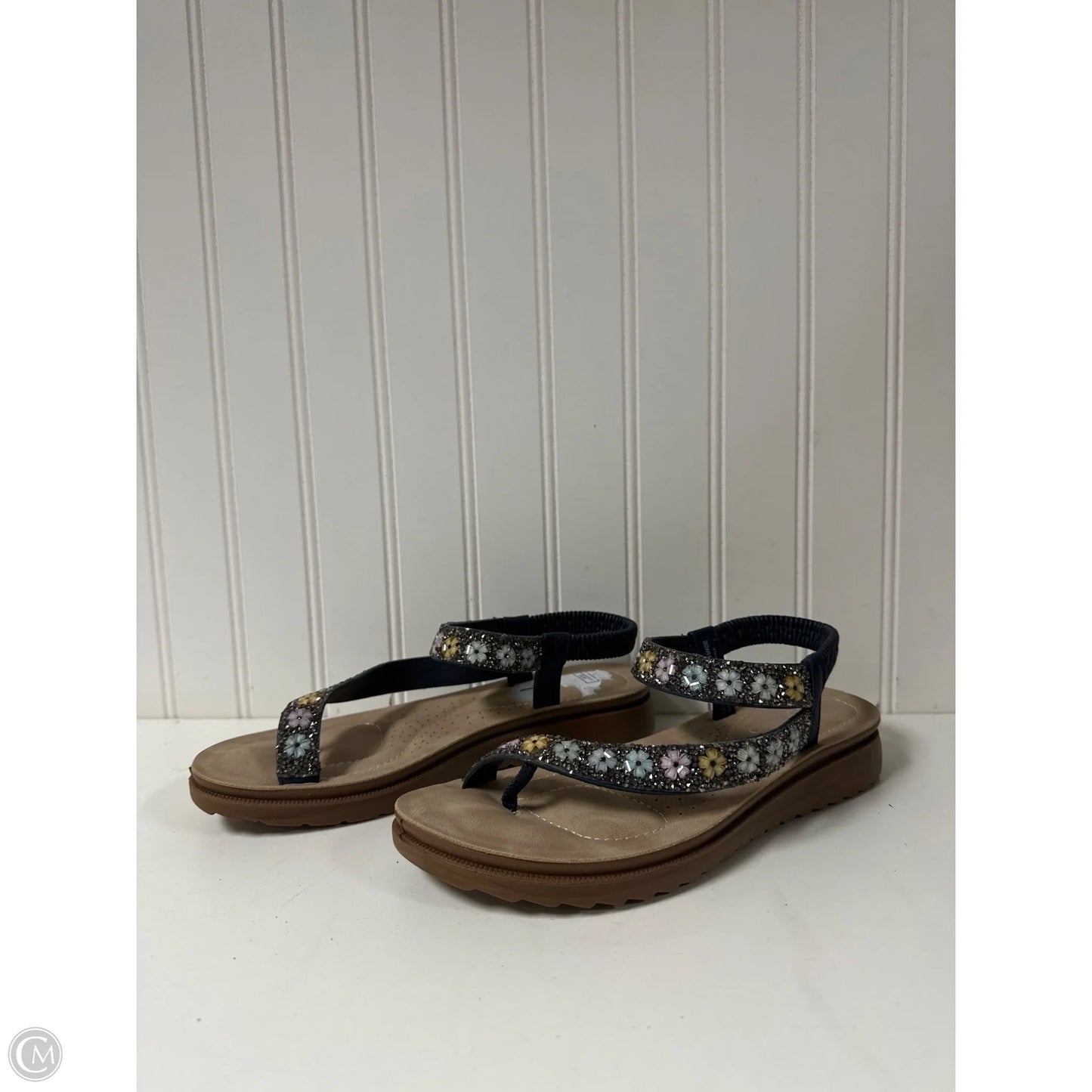 Sandals Sport By Andiano In Navy, Size: 7